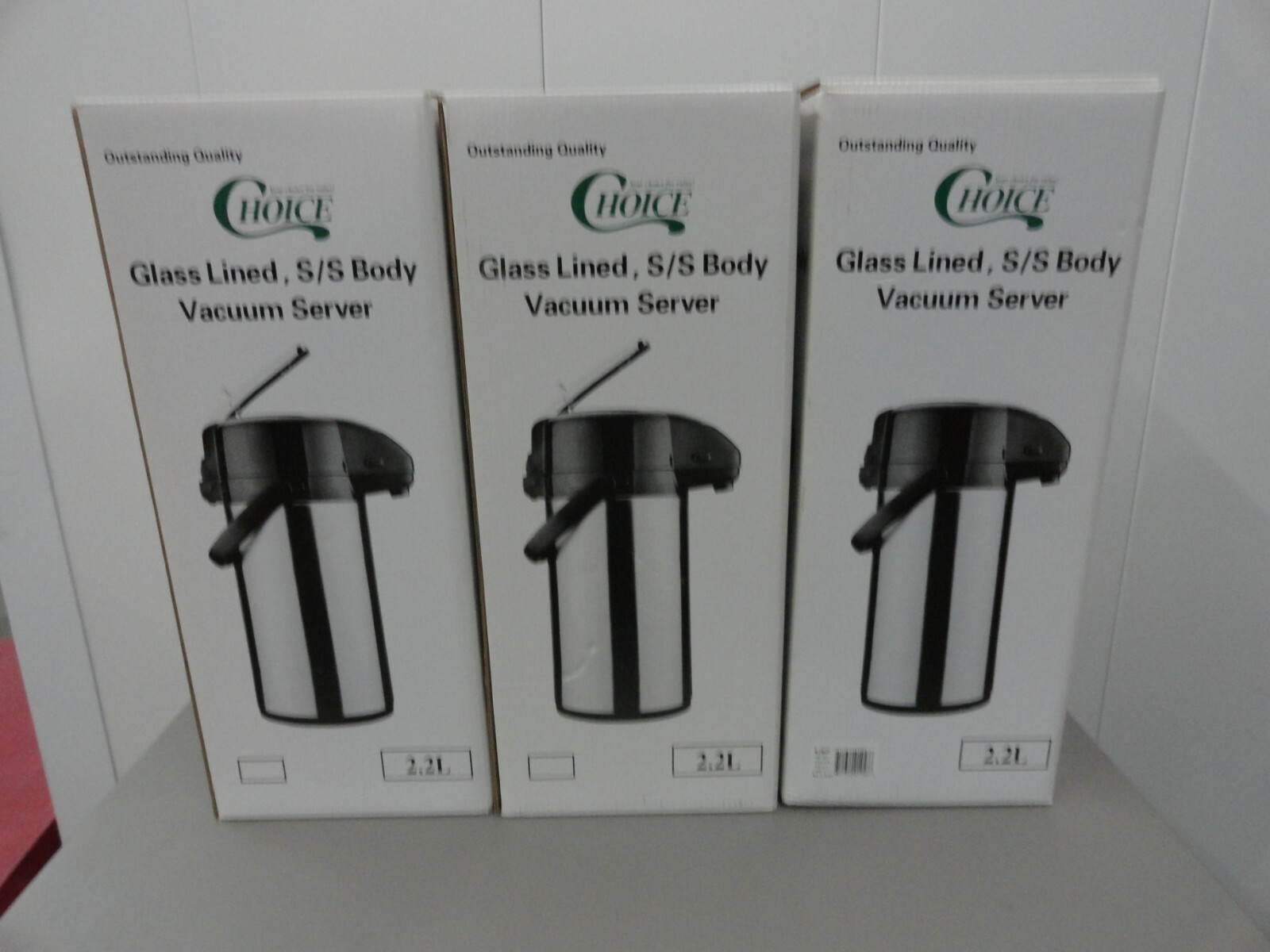 choice Glass-Lined SS Body vacuum server model AP-522 new authentic