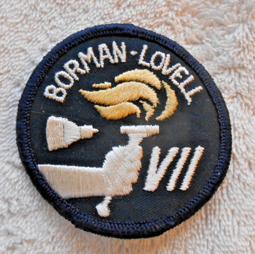 NASA Gemini Vll  Borman - Lovell Patch 3" Unused