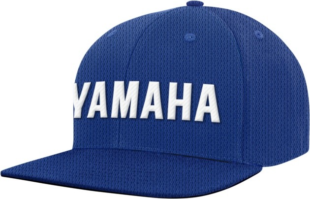 Yamaha Collection Flat Bill Hat Blue