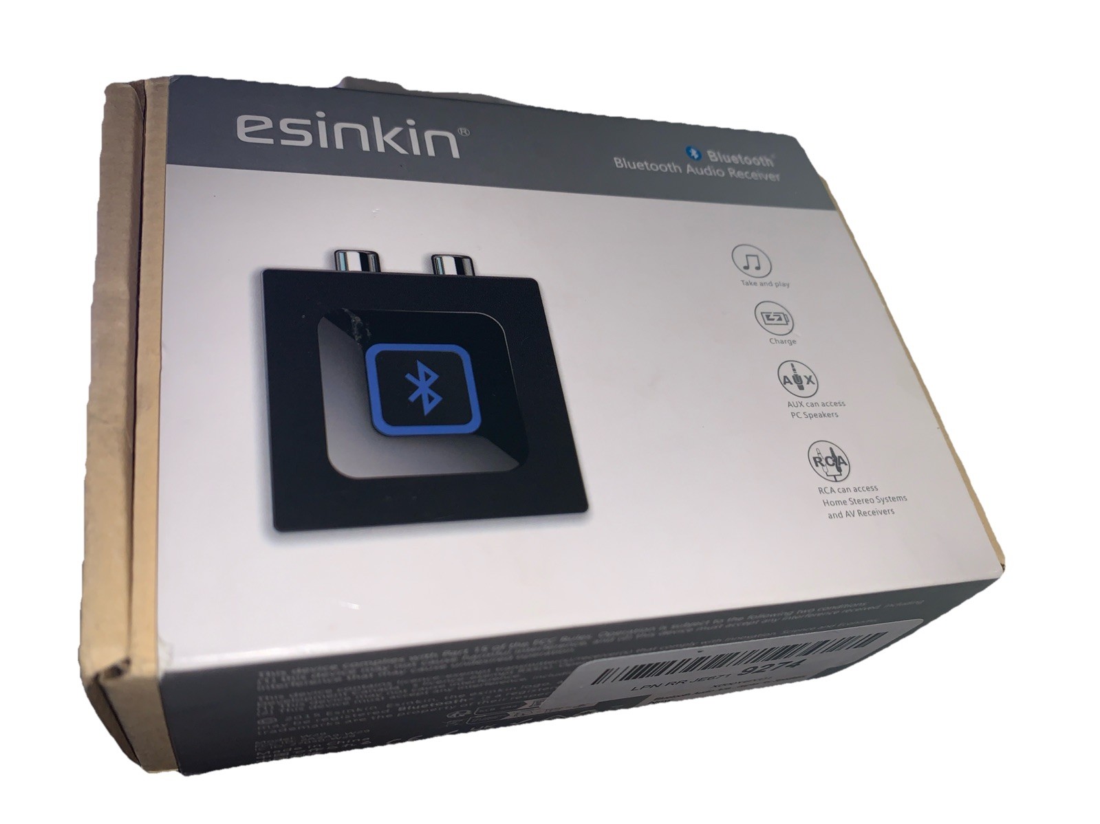 Wireless Bluetooth Audio Adapter for Music Streaming