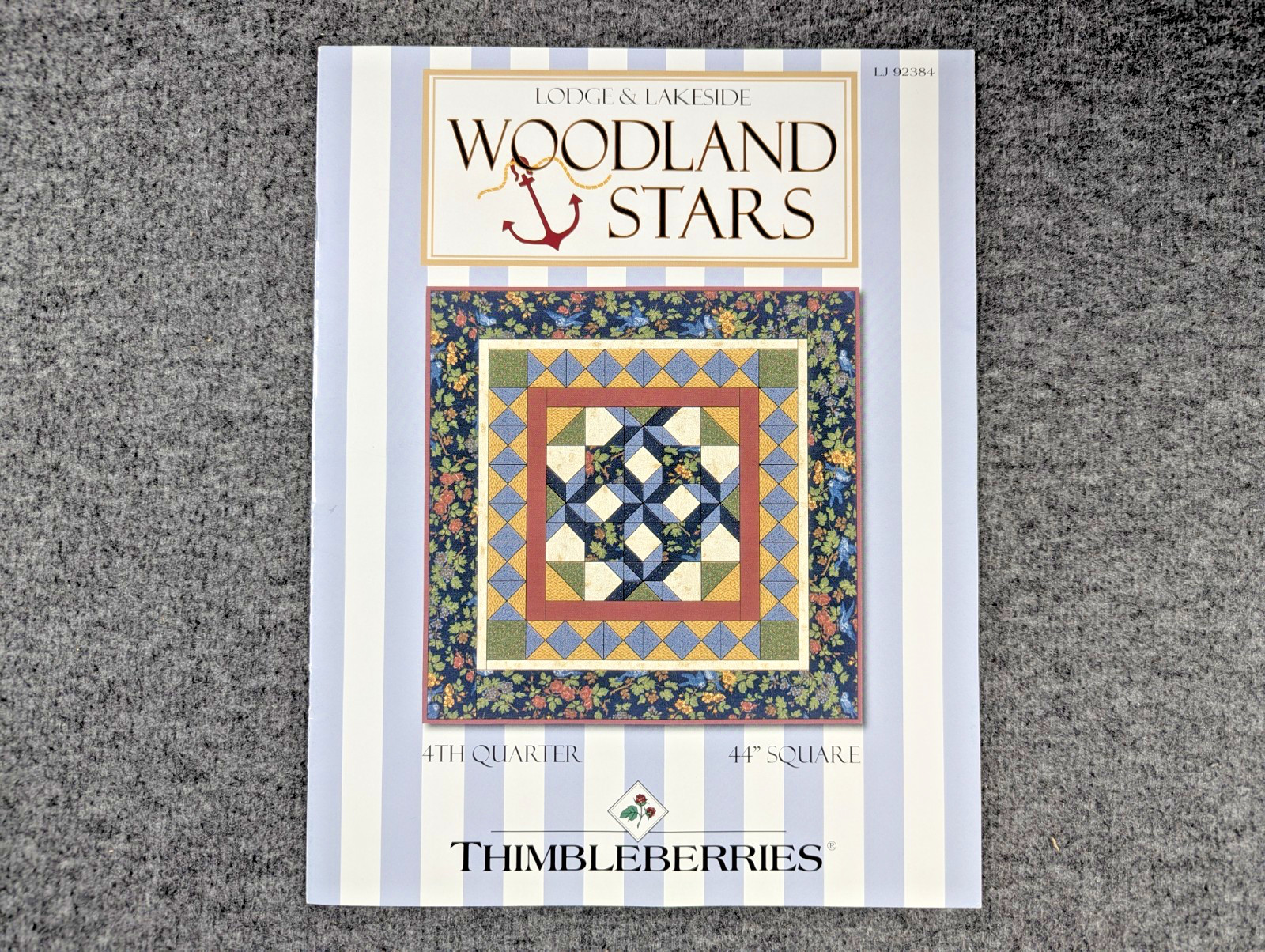 Lodge & Lakeside by Thimbleberries Woodland Stars 2007 Quilt Pattern Book