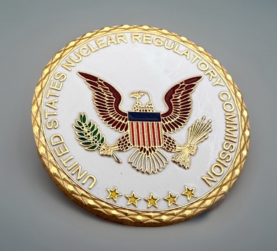 Nuclear Regulatory Commission Challenge Coin ·IN STOCK· ·FAST SHIPPING· ·NEW·