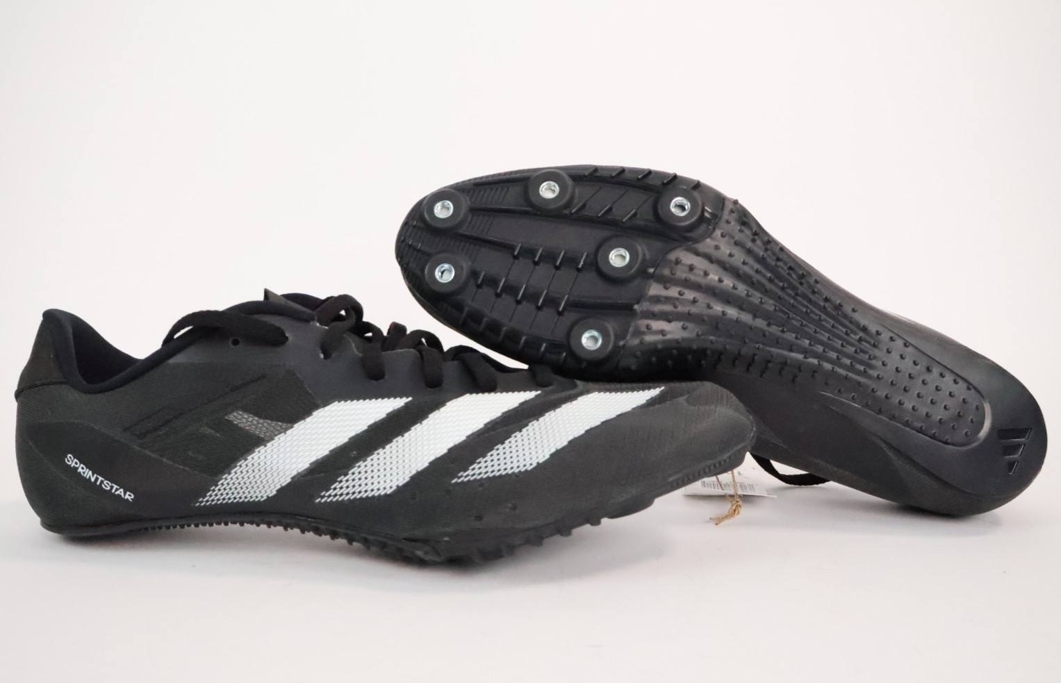 Adidas Adizero Sprintstar Shoes IG9908 Track Shoes Black M7.5 W8.5 NEW No Spikes