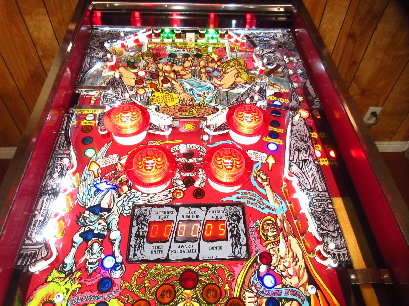 Bally 🐍 MEDUSA 🐍 Pinball Machine 👀 FULLY RESTORED 👀