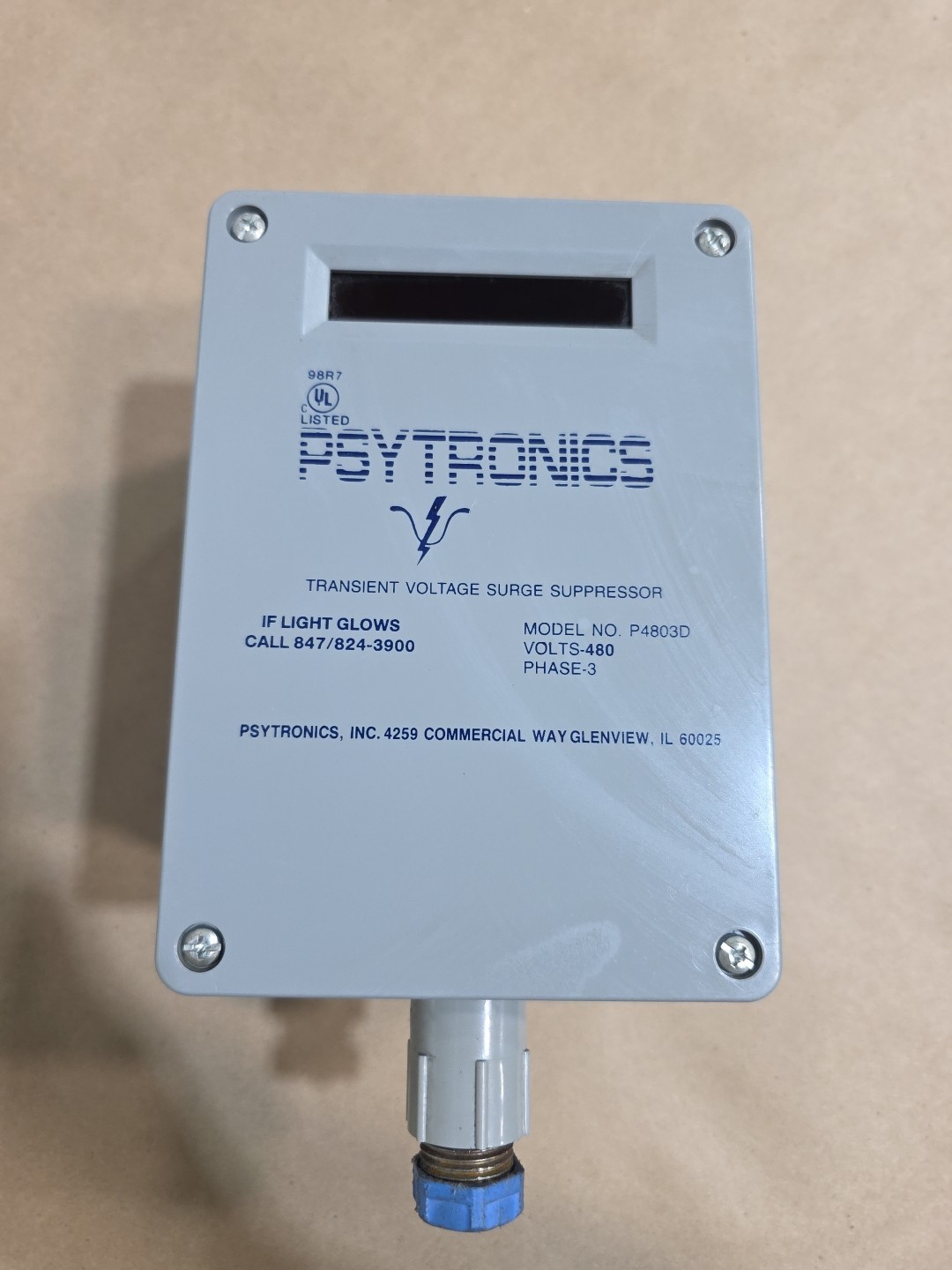 Psytronics P4803D Surge Suppressor