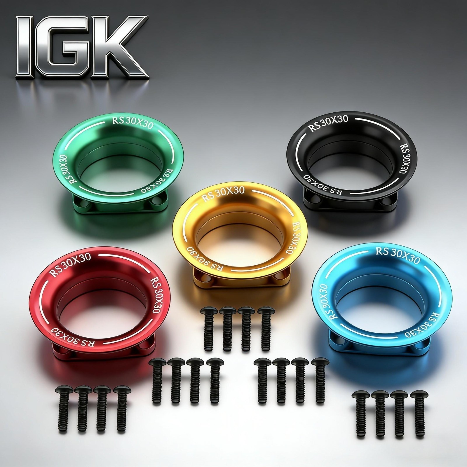 Metal 30x30mm Cooling Fan Cover Air Inlet for 1/10 1/8 RC Drift Racing Car Motor