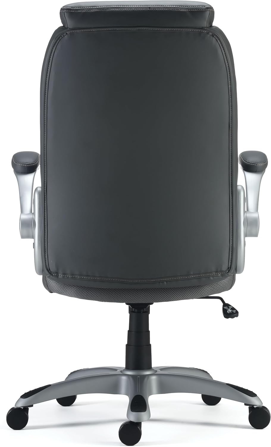 Sorina Ergonomic Bonded Leather Swivel Executive Chair, Grey