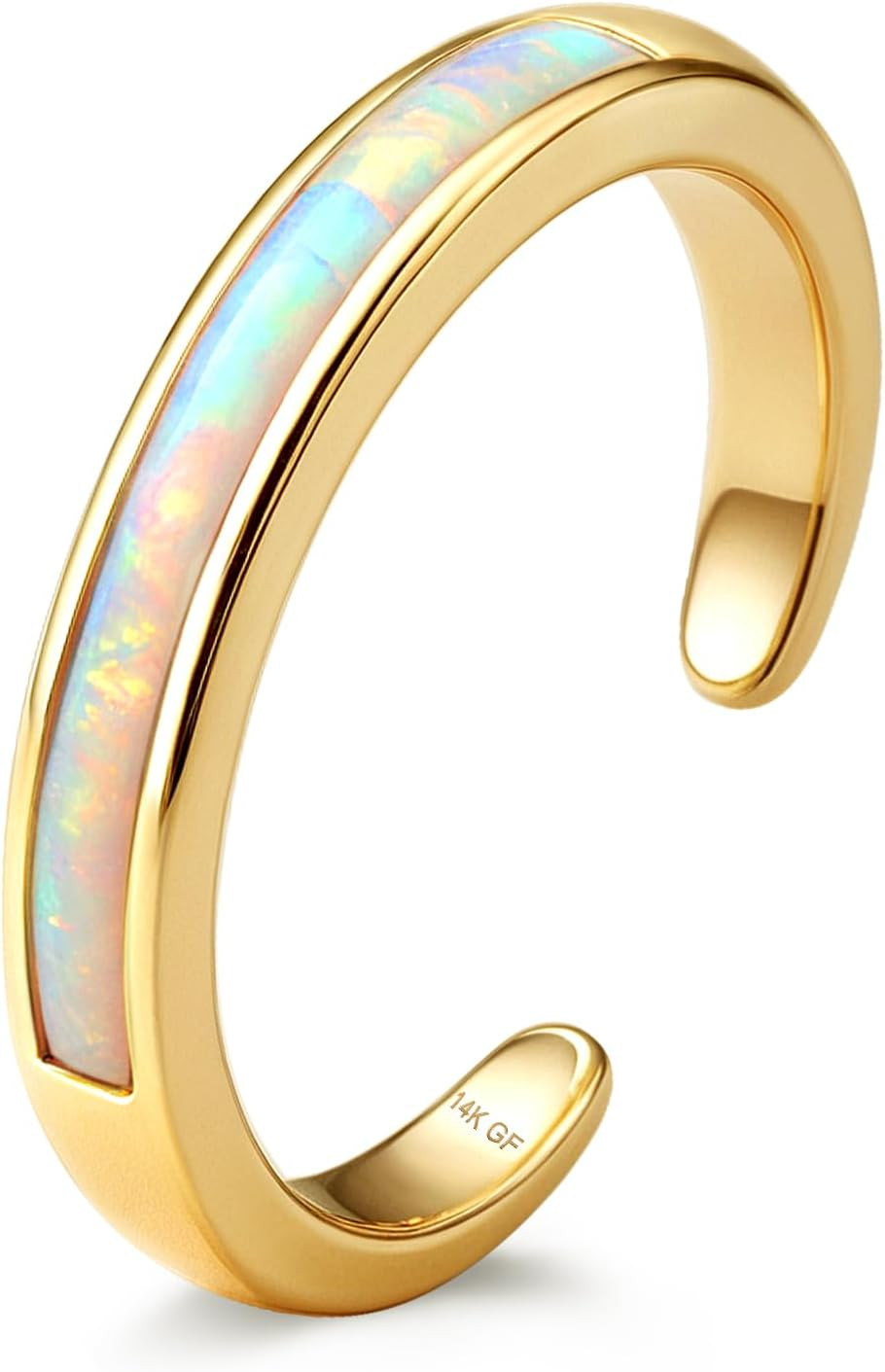 14K Gold Filled Toe Rings for Women Non Tarnish 14K Gold Filled Toe Ring Adjusta