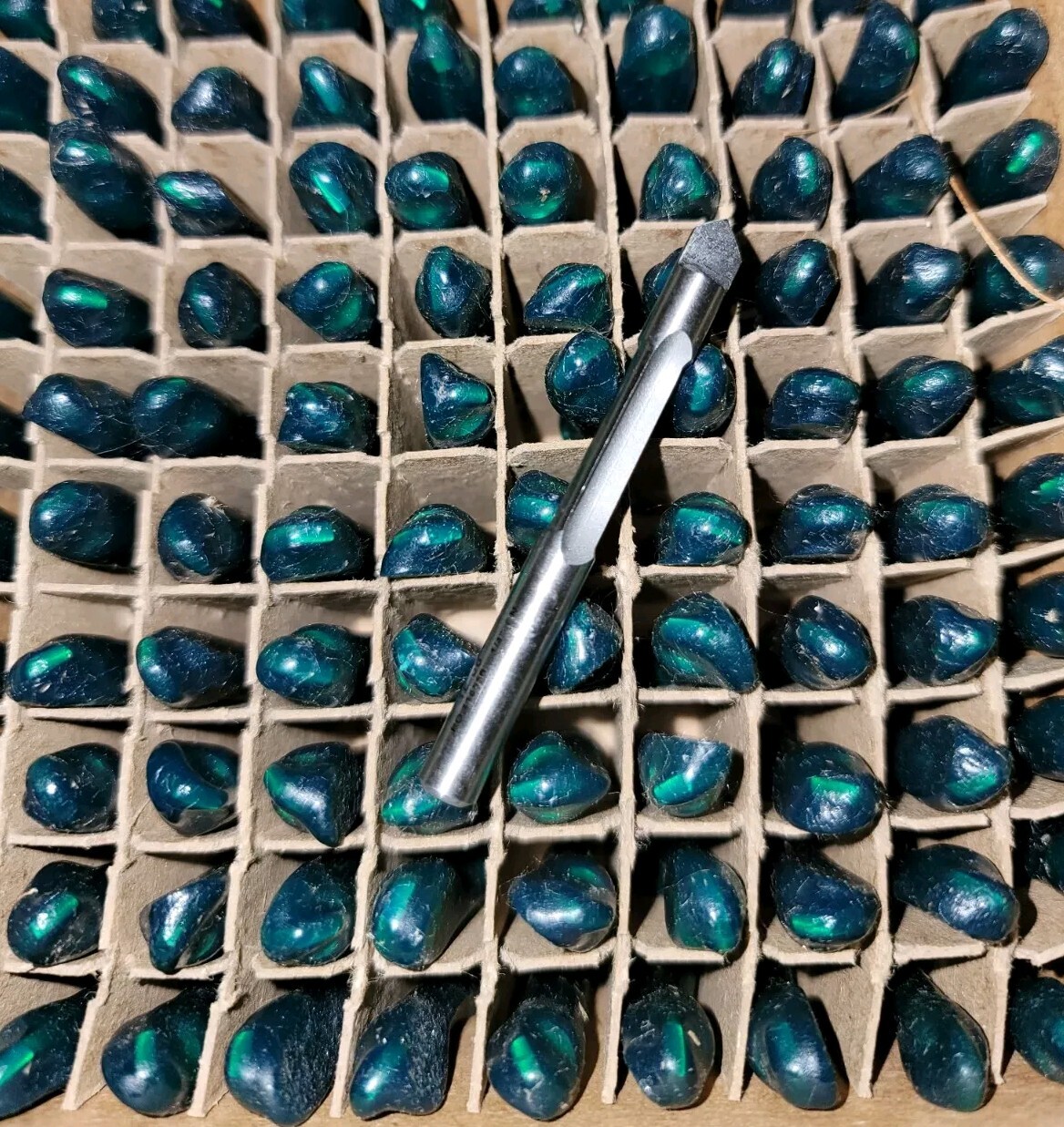 10pc Router Bits Onsrud 18-00 , Hss , 1/4 D ,3/4 Cut L,1 Flute plunge cut