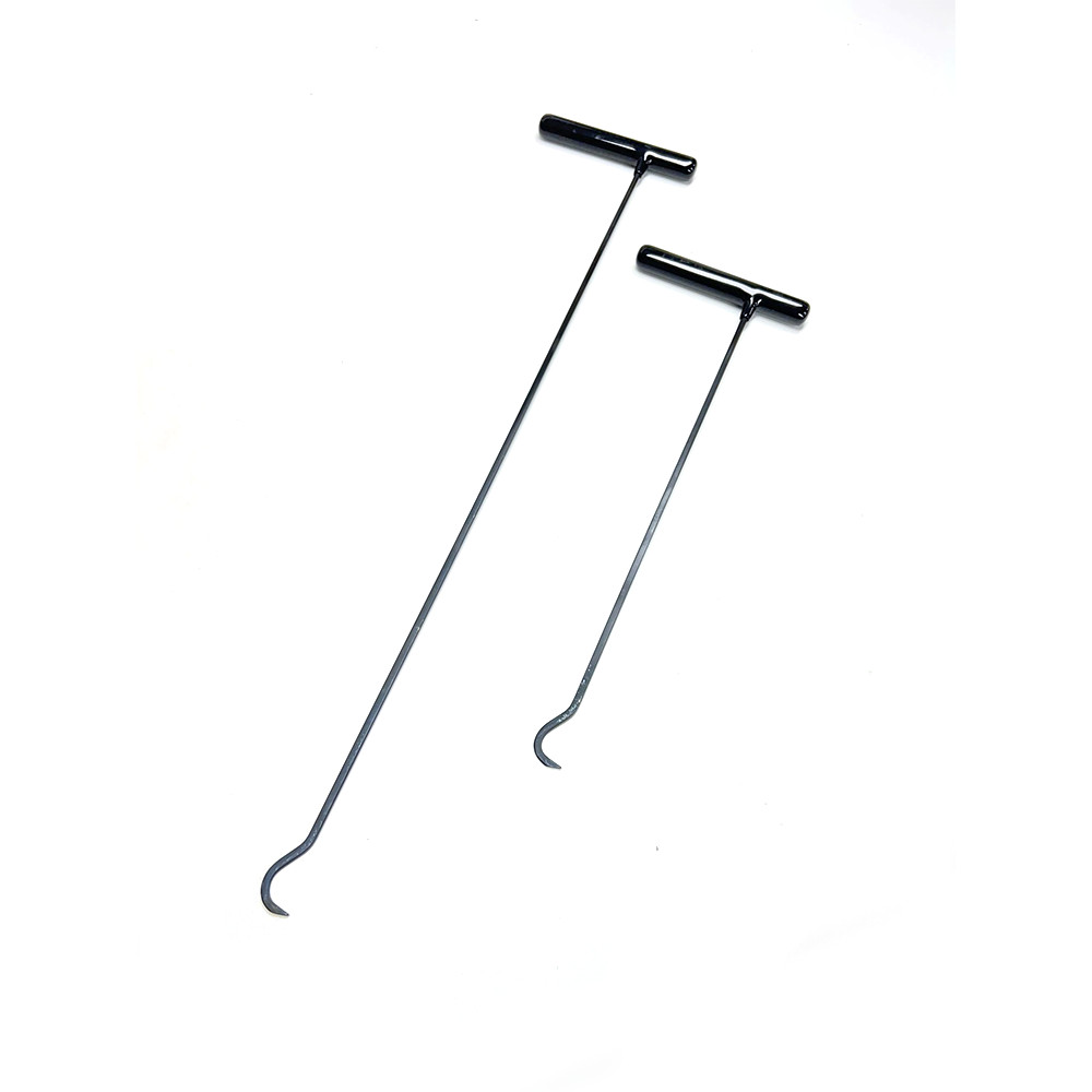 Hook Black 2-Piece Spring Steel PDR Tool Set with Hook Ends
