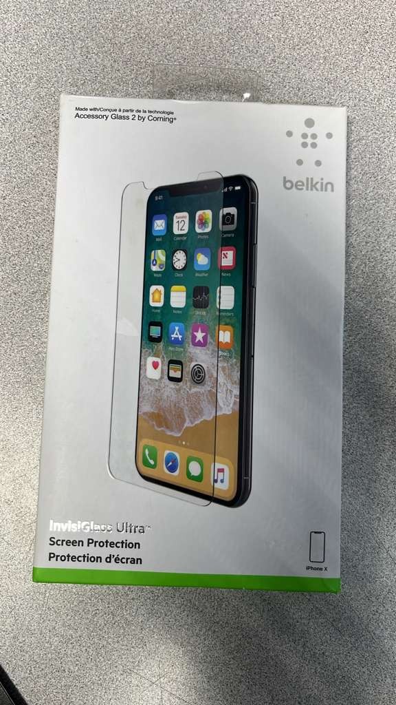 BELKIN BIG-iPhone X InvisiGlass Ultra Clear