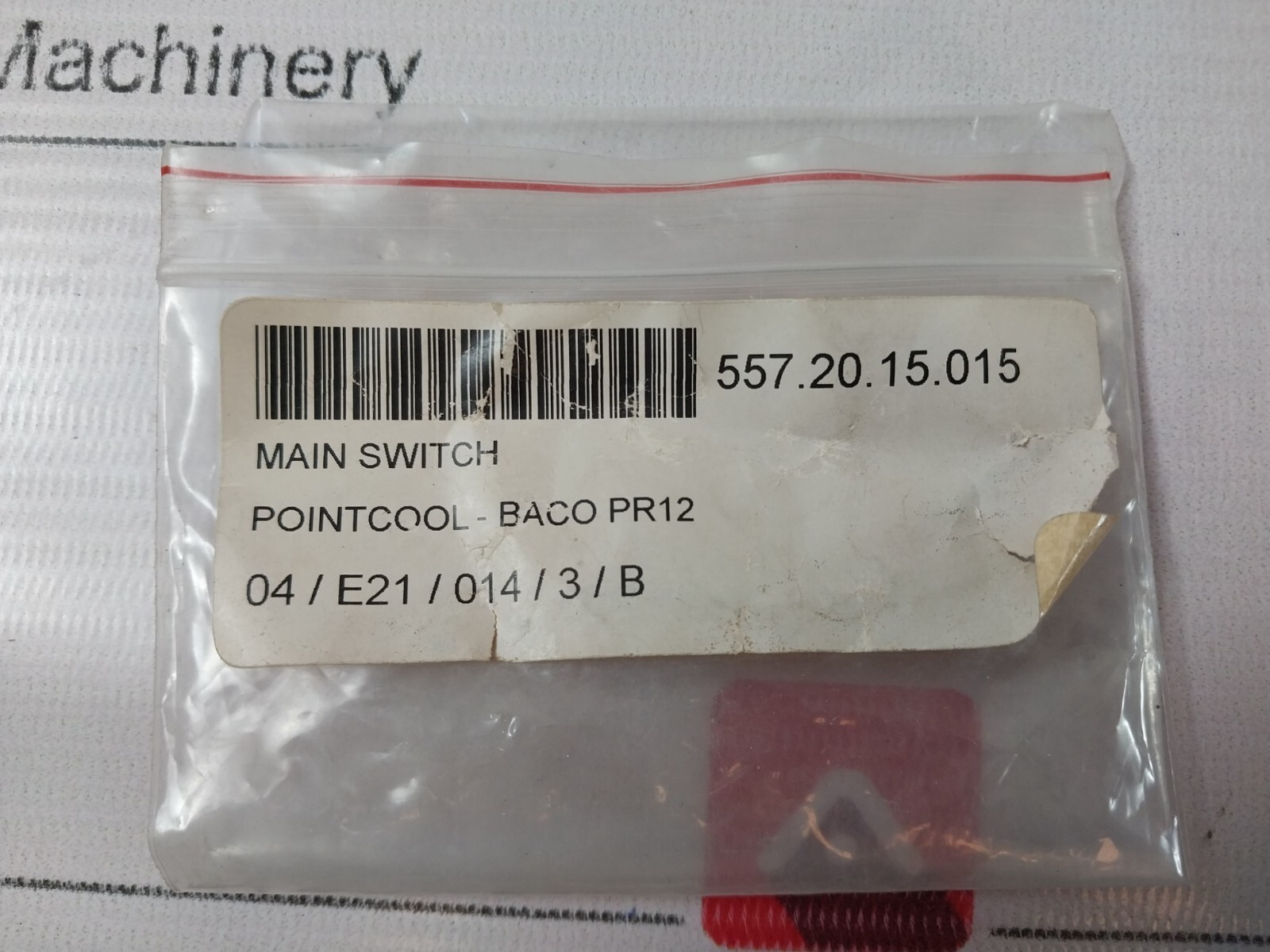 BACO PR12 Rotary Switch for Pressure Washer 600VAC