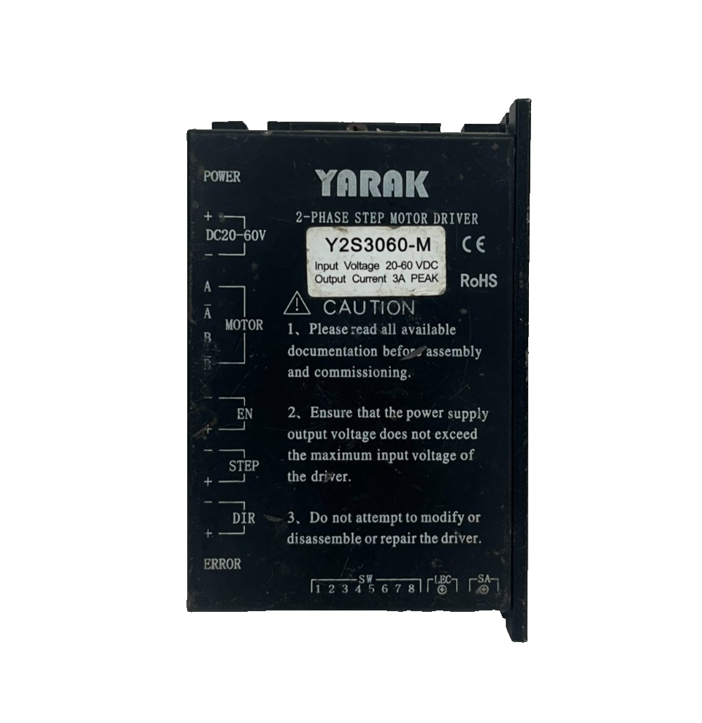 YARAK Y2S3060-M 2-Phase Step Motor Driver Used & Tested