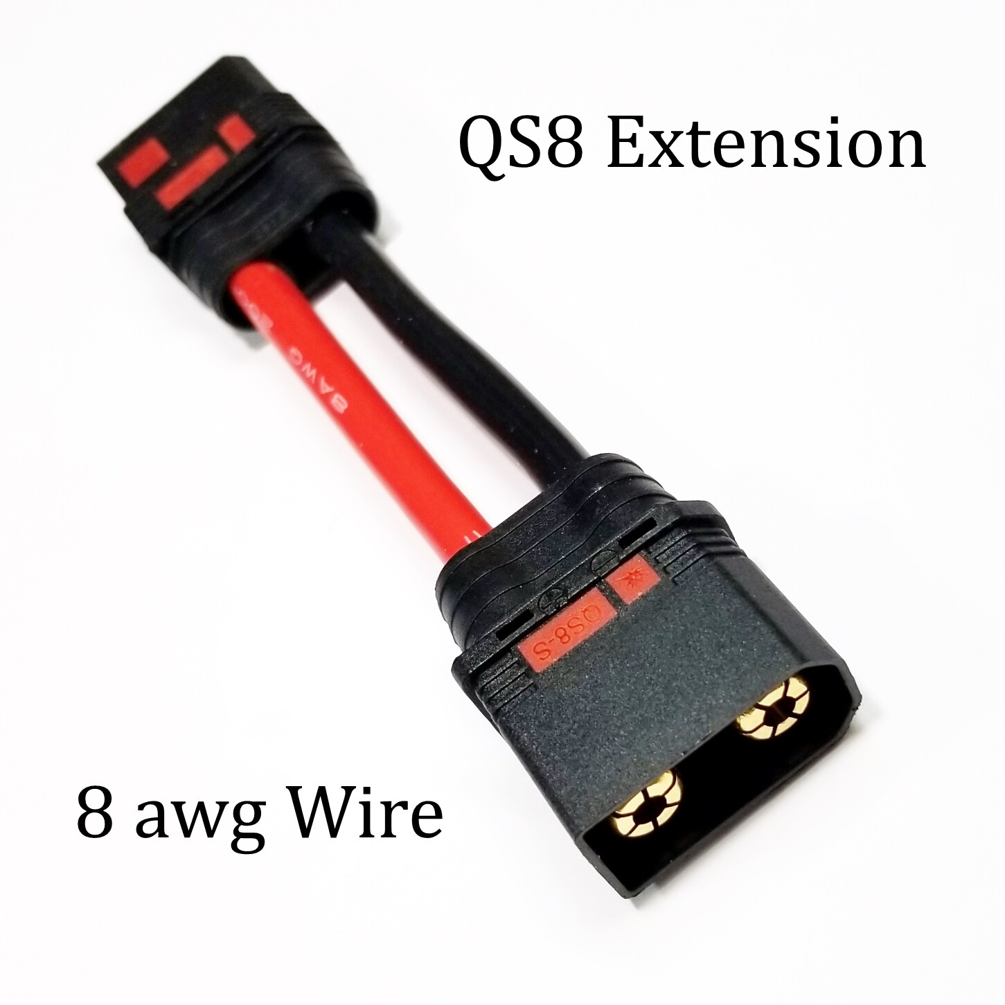 RCP-QS8 Extension Cables 8 awg Male to Female QS8 Anti Spark