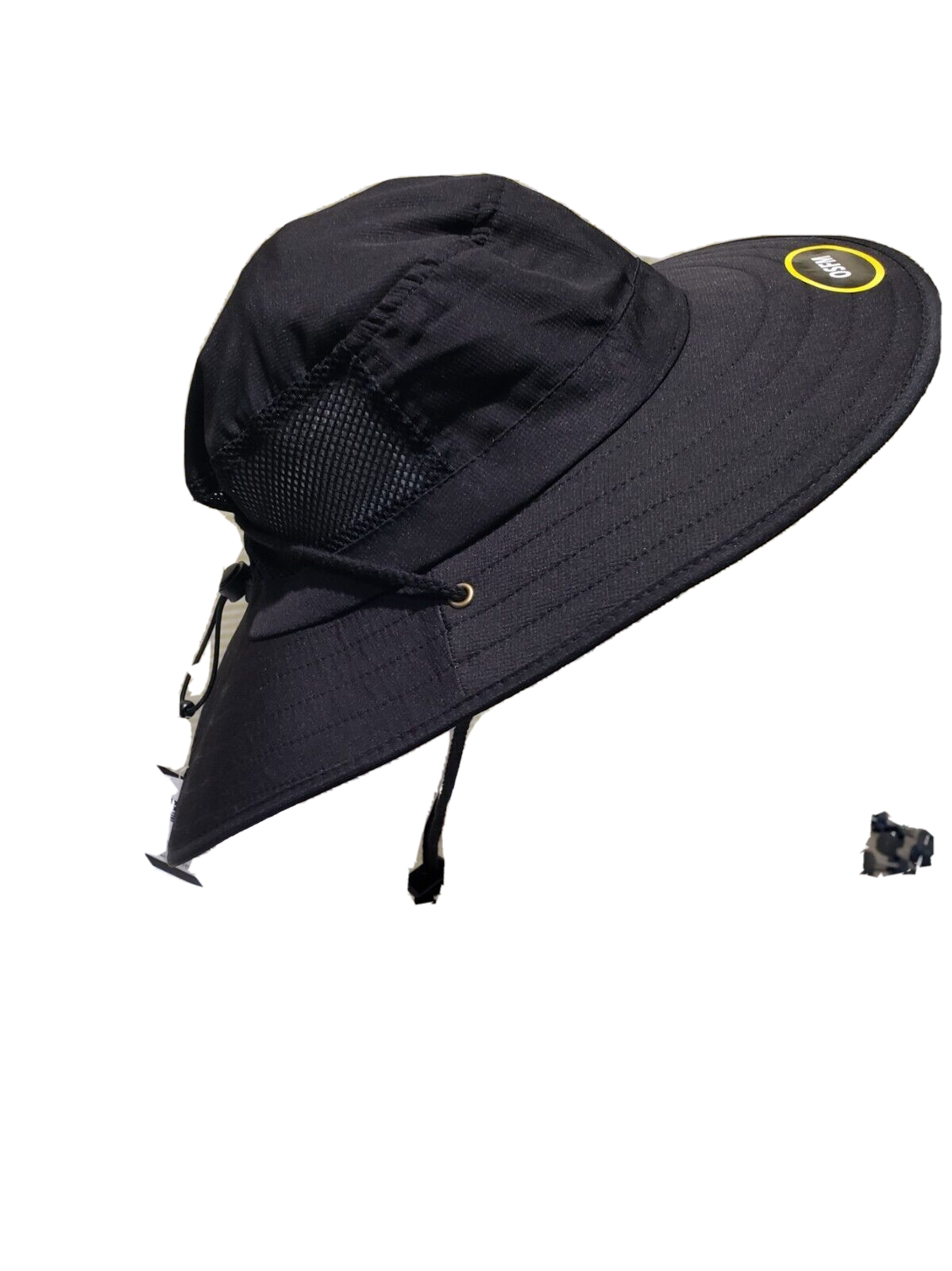 Unisex Boonie Cap Wide Brim Vented Adjustable Size Black