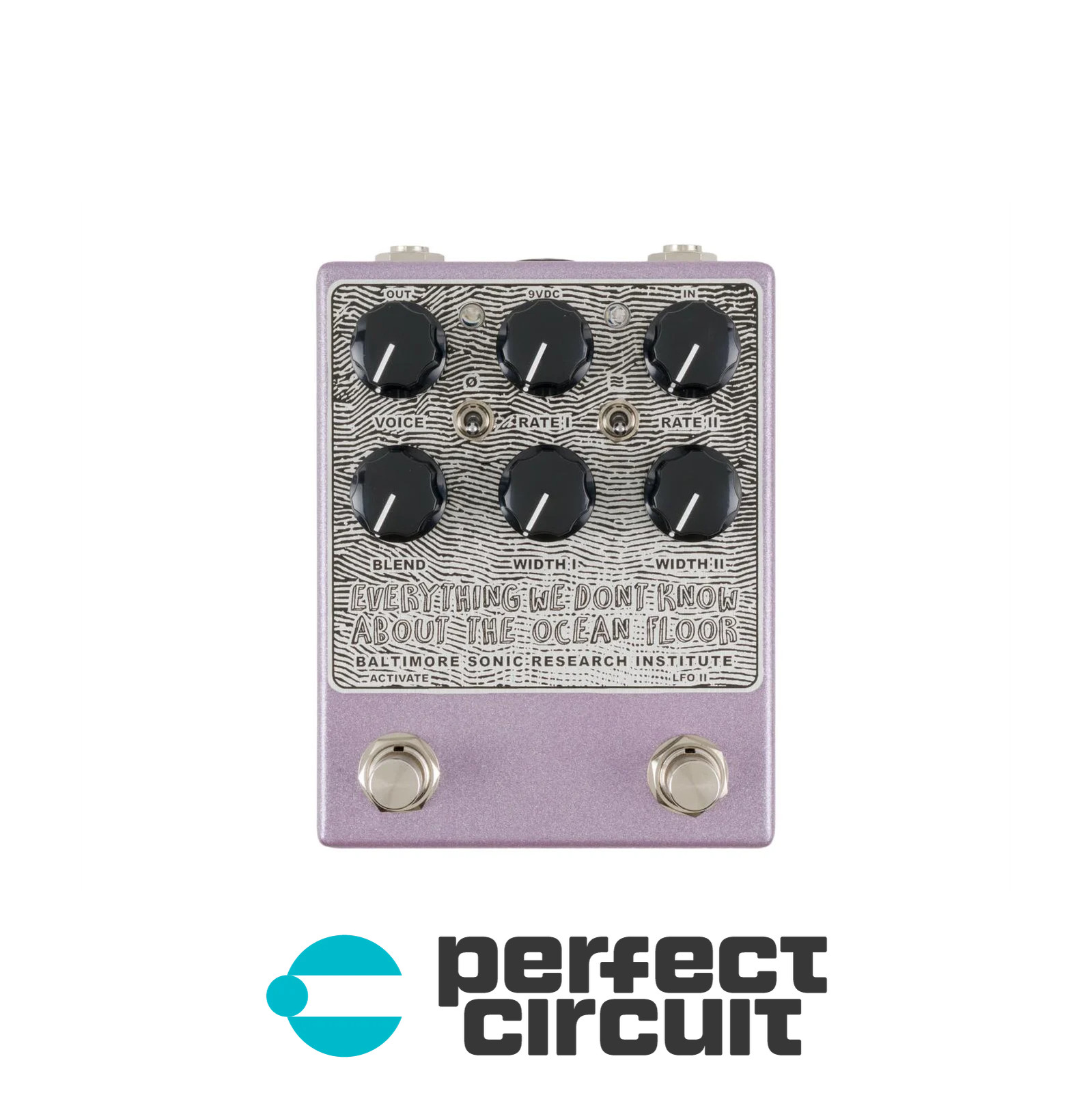 BSRI Everything We Dont Know V2 Chorus Pedal EFFECTS - NEW - PERFECT CIRCUIT