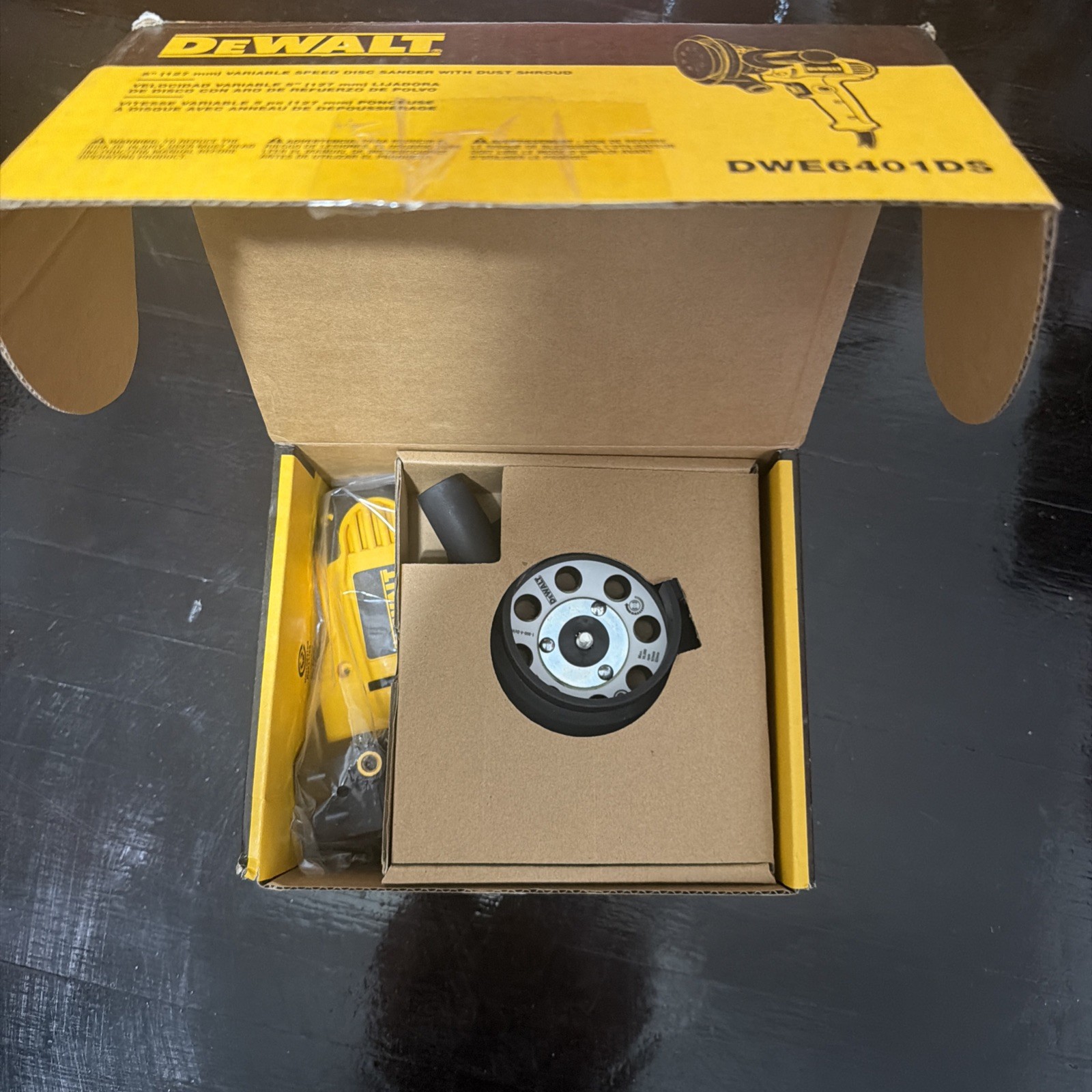 DEWALT DWE6401DS 120V Variable Speed Disc Sander