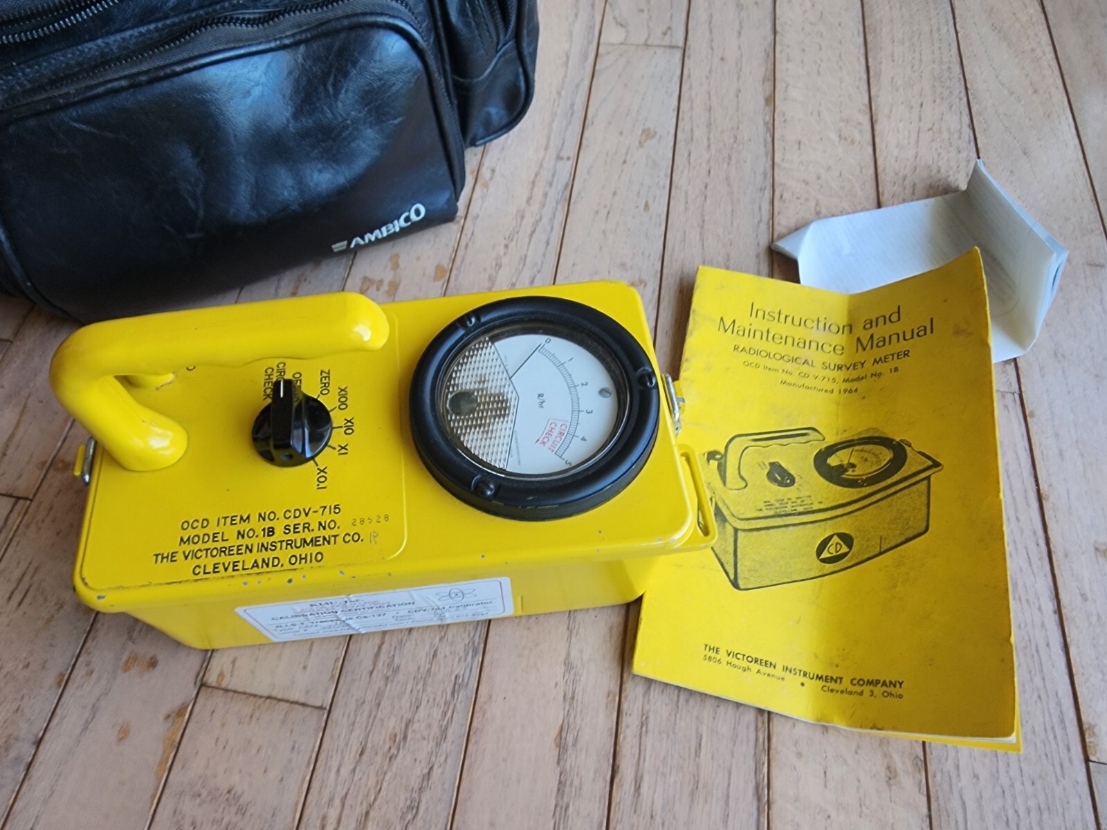 Radiologic Survey Meter