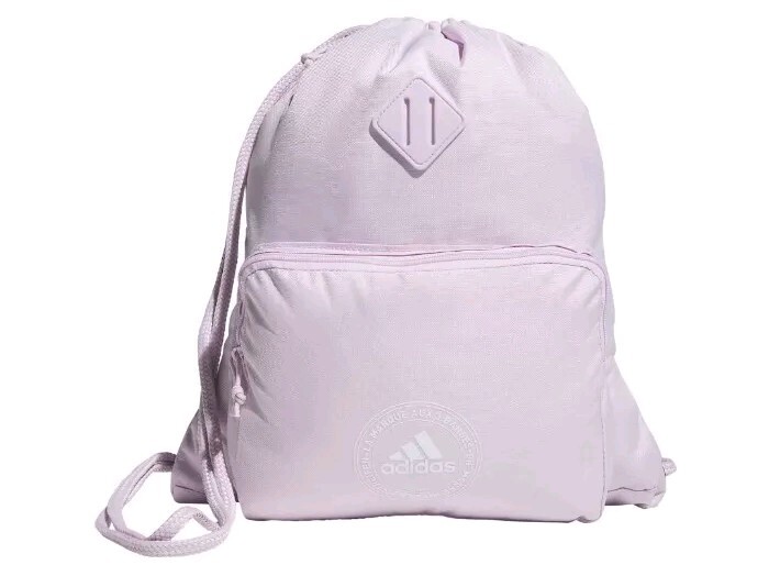 adidas Classic 3S 2 Sackpack Color: Lavendar