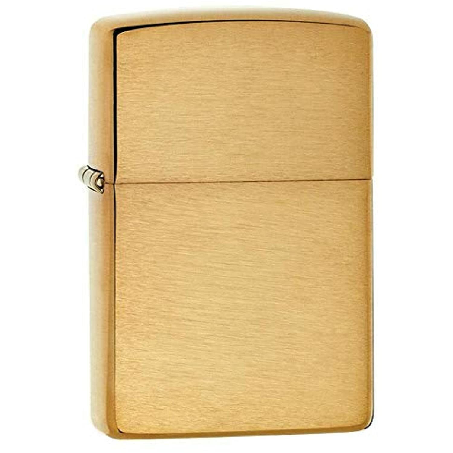 Zippo 168 Armor Brushed Brass Pocket Lighter