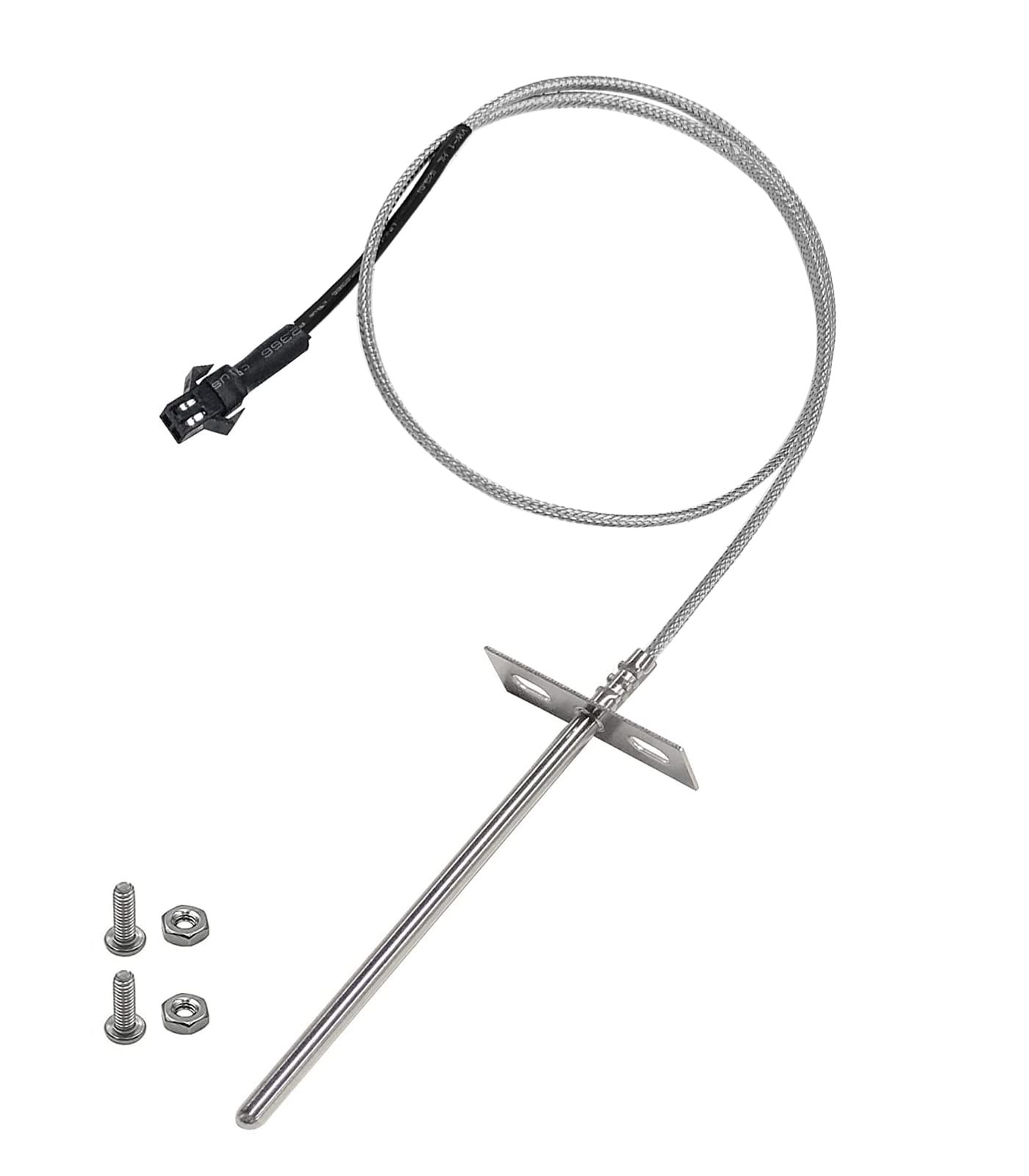 Replacement RTD Temperature Probe Sensor, Compatible Sensor Probe, Silver