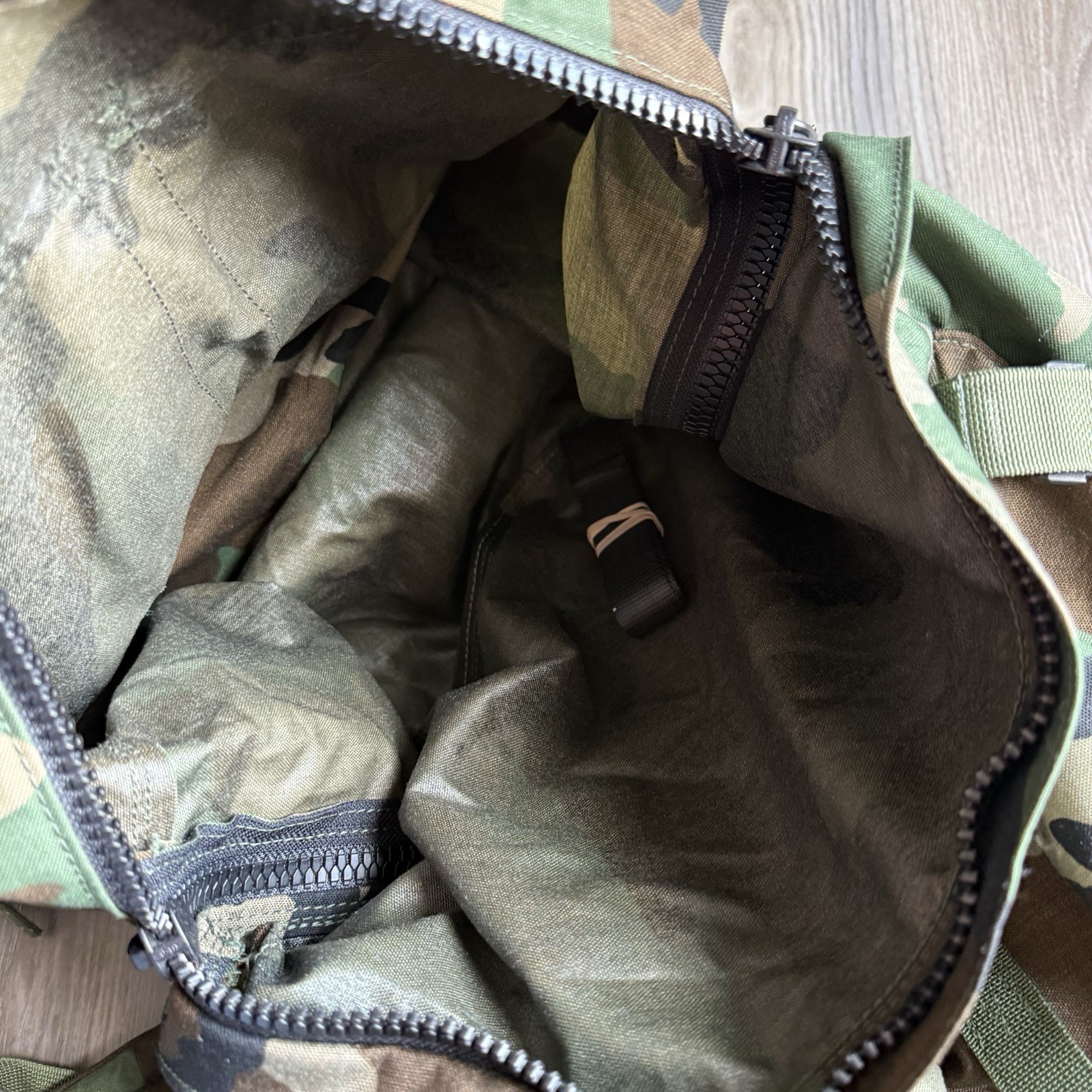 Military Issue Rucksack 8465-01-393-5183 USGI Bag, Equipment Woodland Camouflage