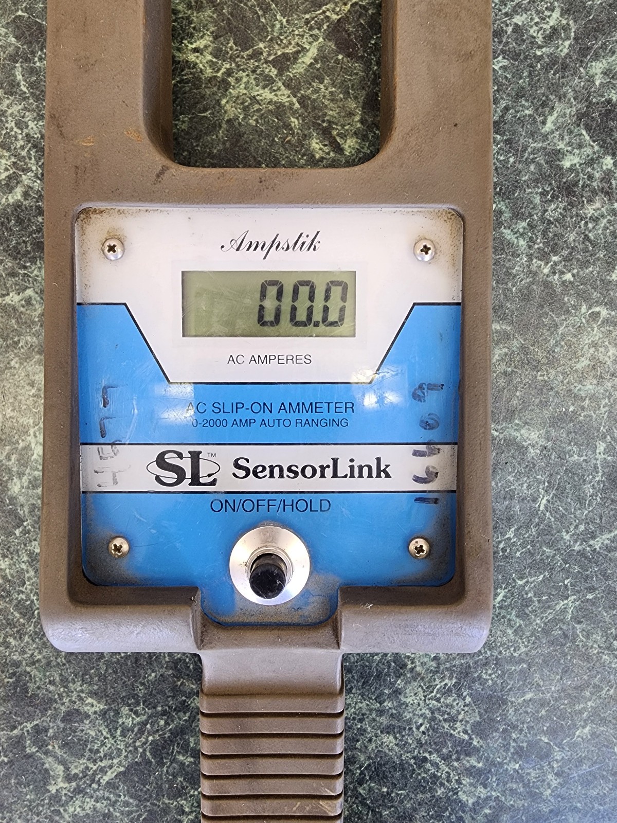 Sensor Link Ampstik AC Slip-On Ammeter 0-2000 Amp Auto Ranging 8-006