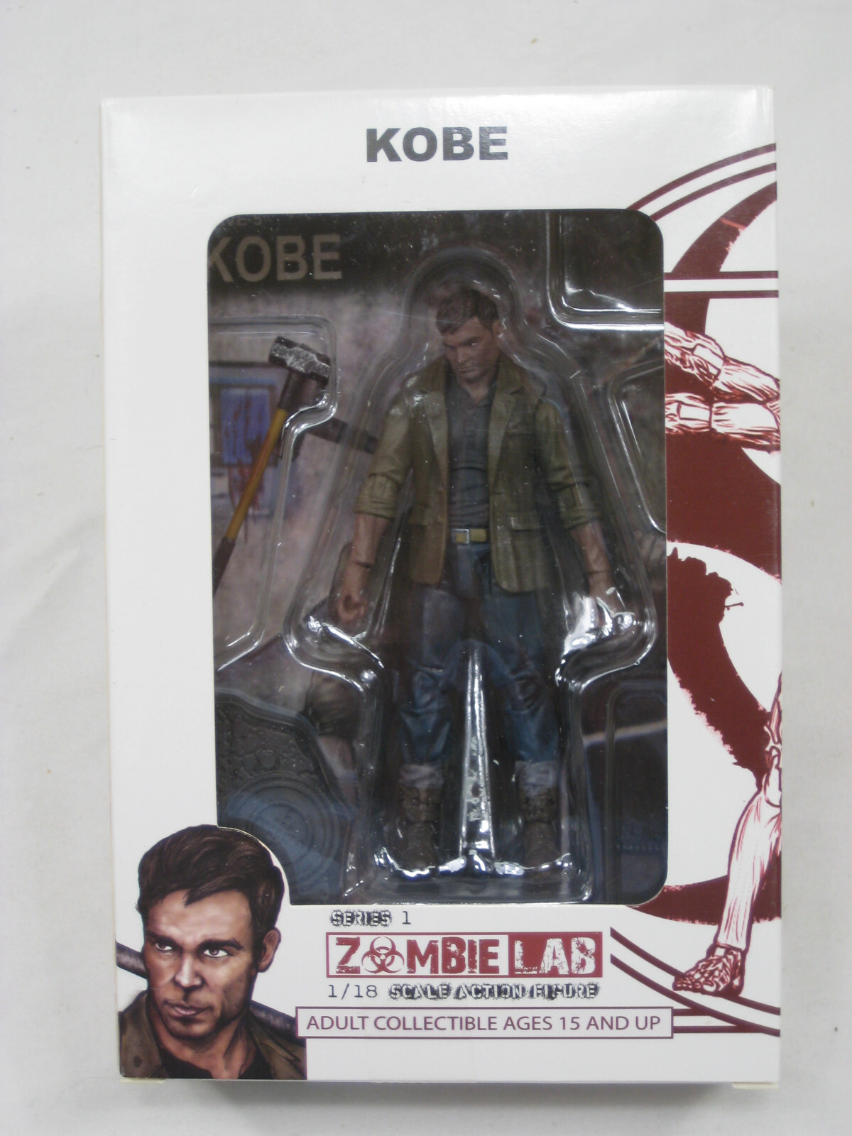 Zombie Lab 1/18 scale (4") action figure Kobe