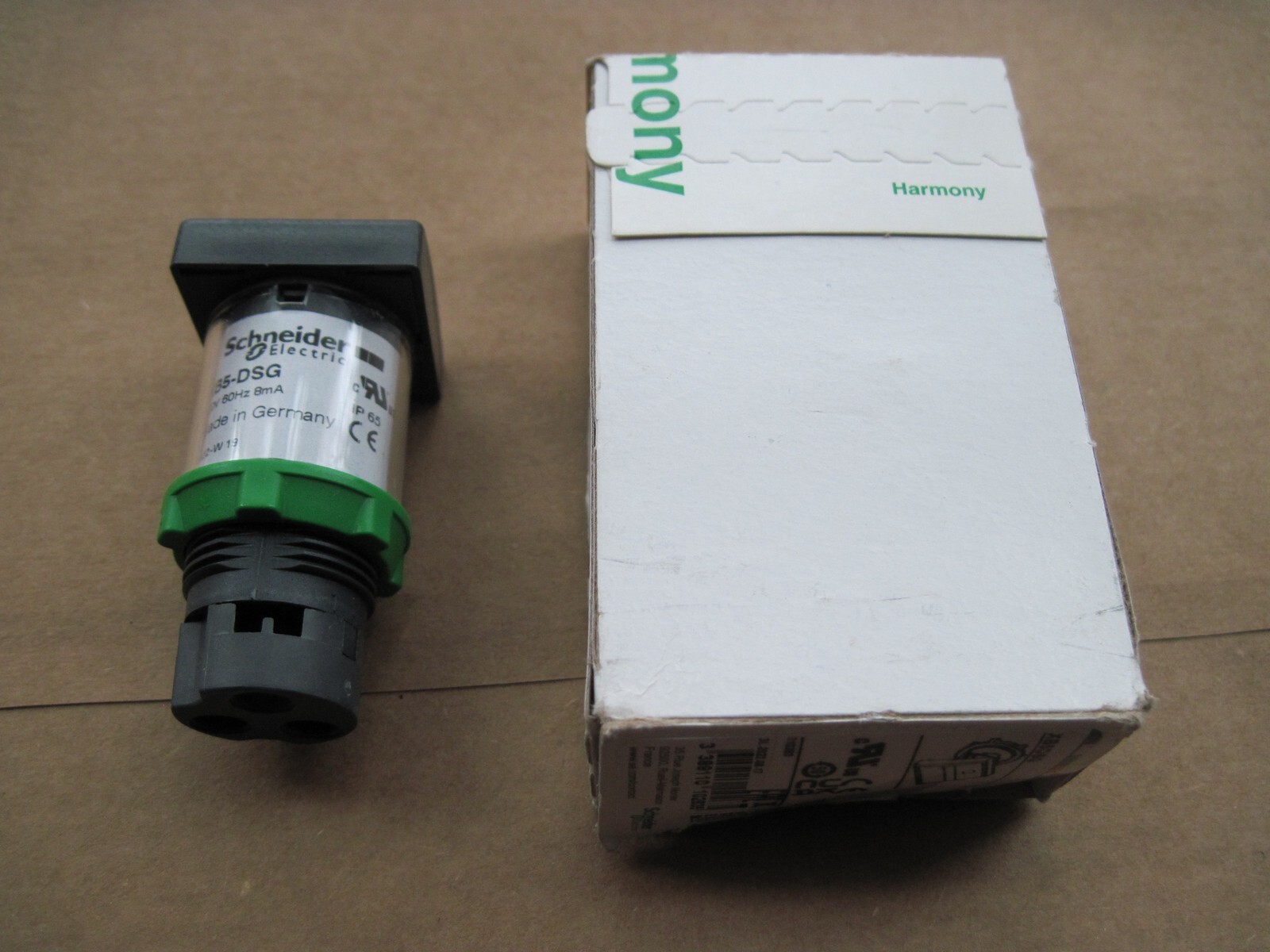 Schneider Harmony  XB5-DSG Electronic Hour Counter Gauge 115V, 1/10th Hour