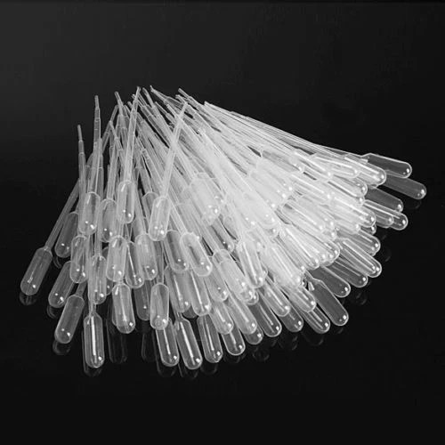 1ml Disposable Polyethylene Eye Dropper Set Transfer Graduated Pipettes 200 Pack