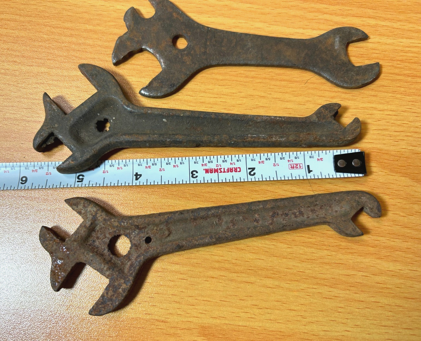 3 Vintage Tractor Wrenches