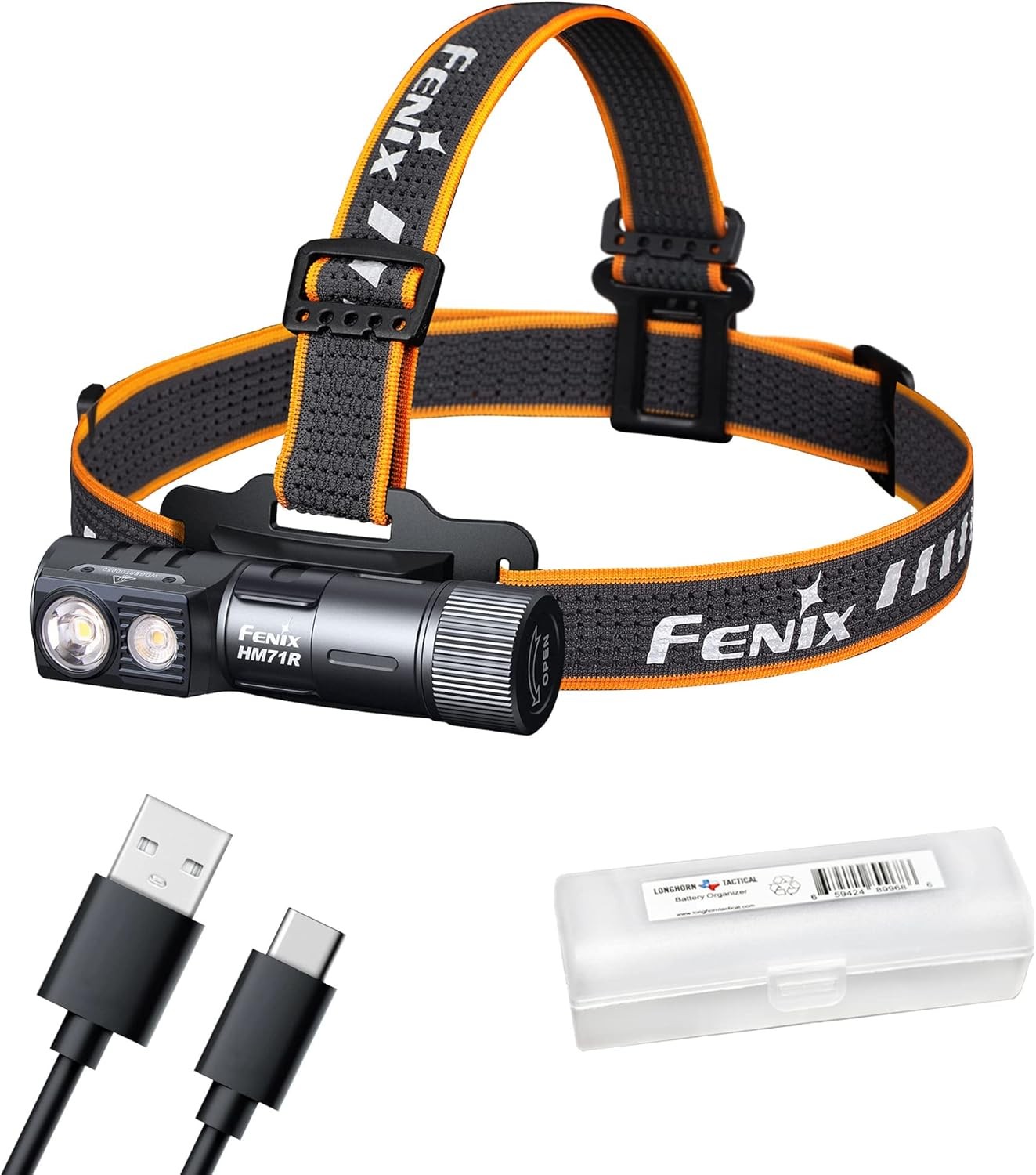 Fenix HM71R 2700LM USB-C Rechargeable 90° Headlamp