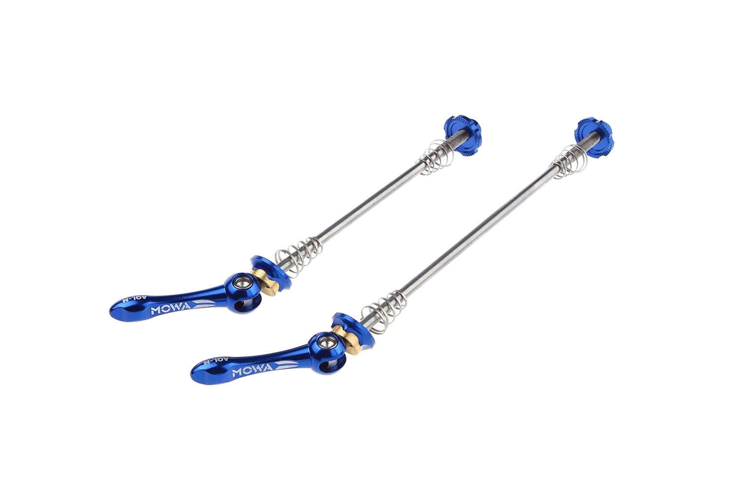 Mowa Road Cyclocross Gravel Cycle eBike Titanium-Axle Bike Skewers In Blue Color
