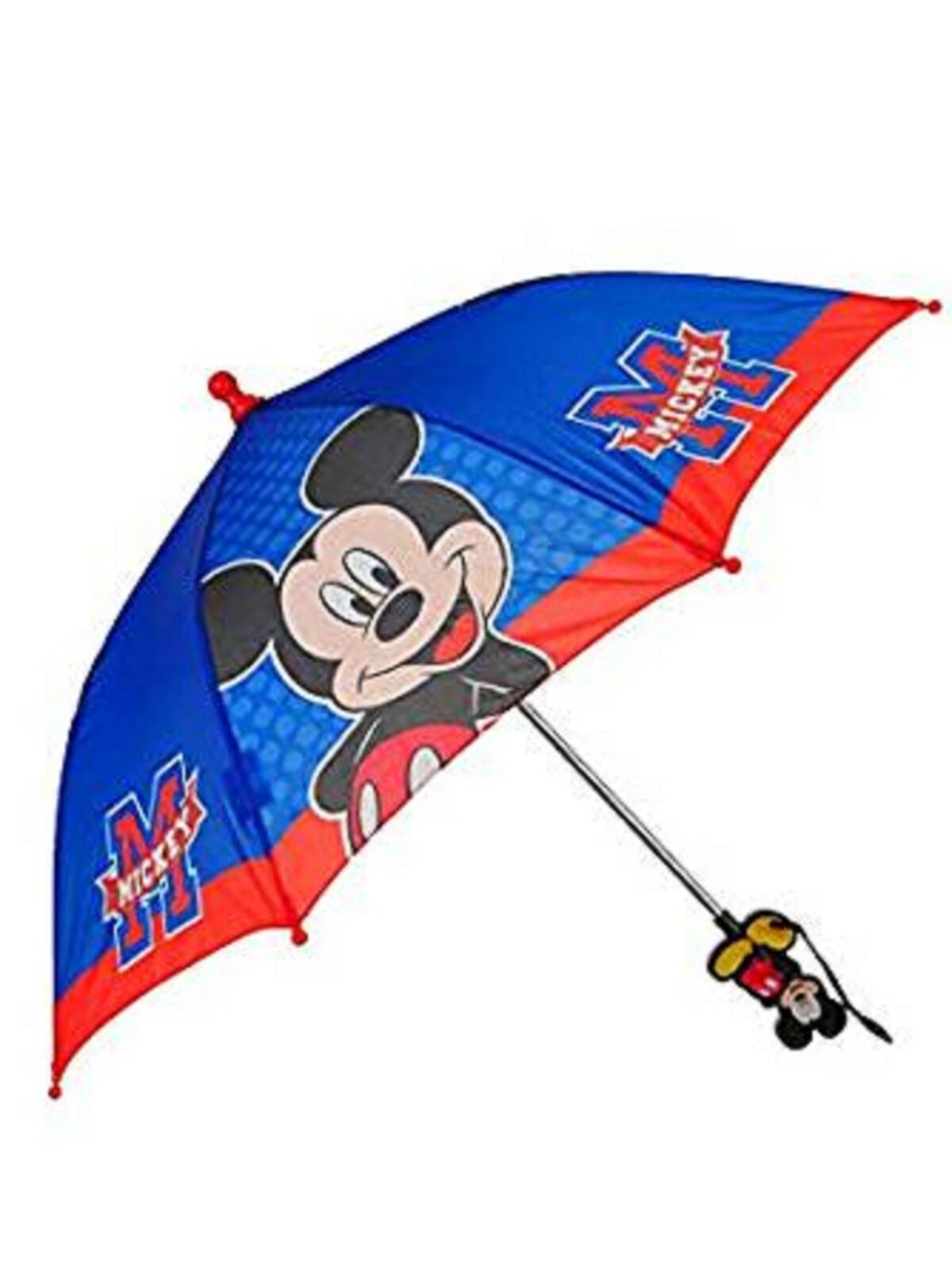 Kid's 27" Disney Mickey Mouse Red Blue original licensed Umbrella!Brand New!