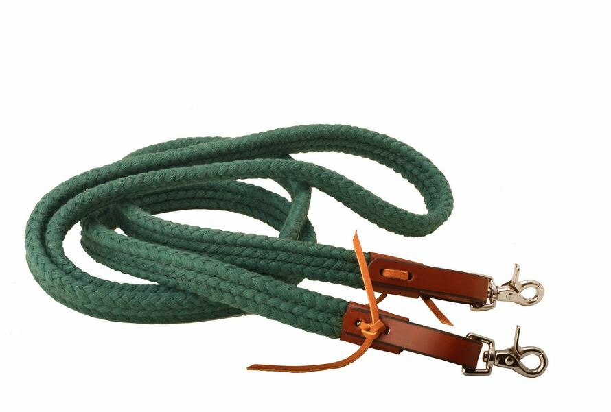 Tory Ollie Cotton Rein with Clips 1" x 8 FT