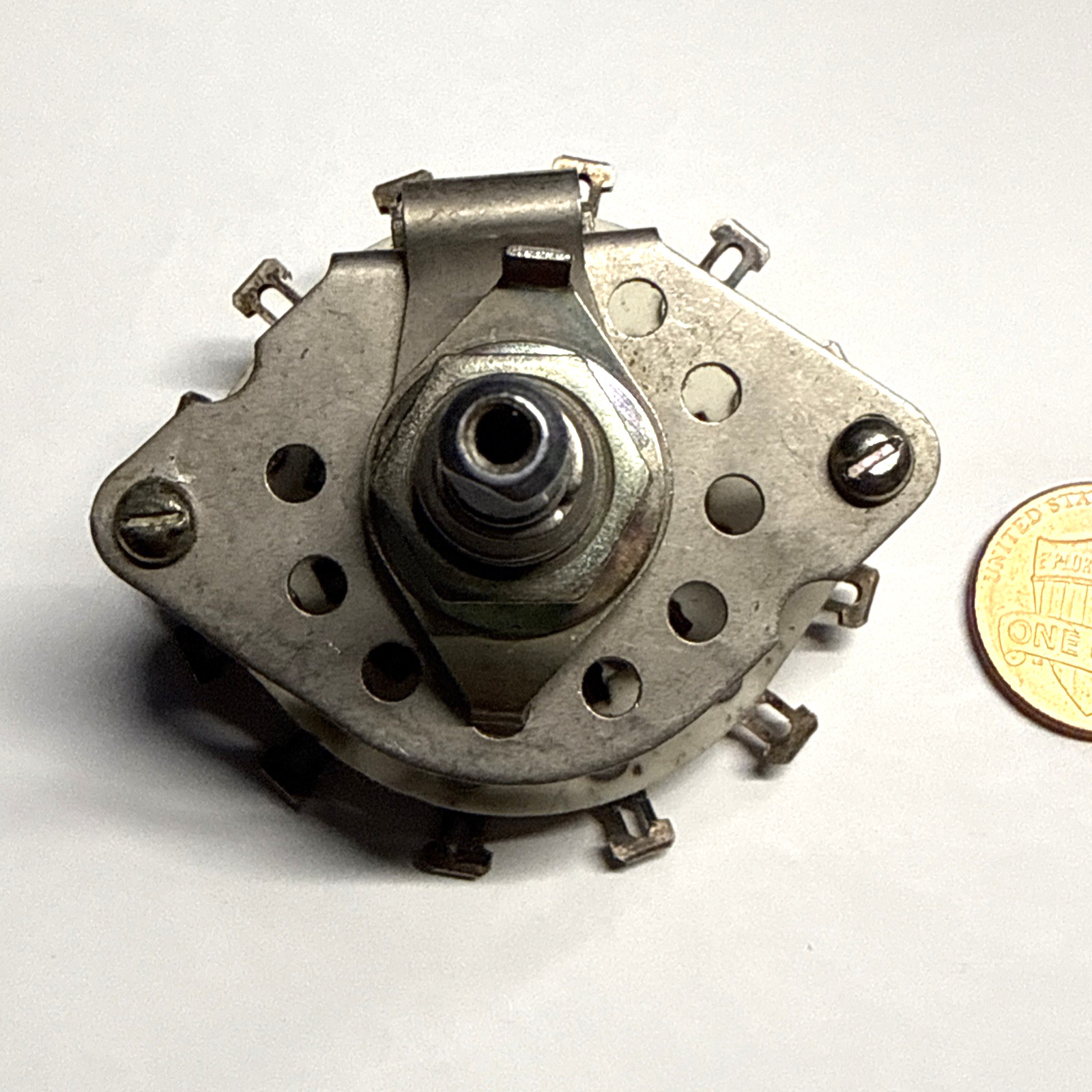 one  Rotary Ceramic Switch 2P5P : 2 Pole - 5 Position Russian Military Grade