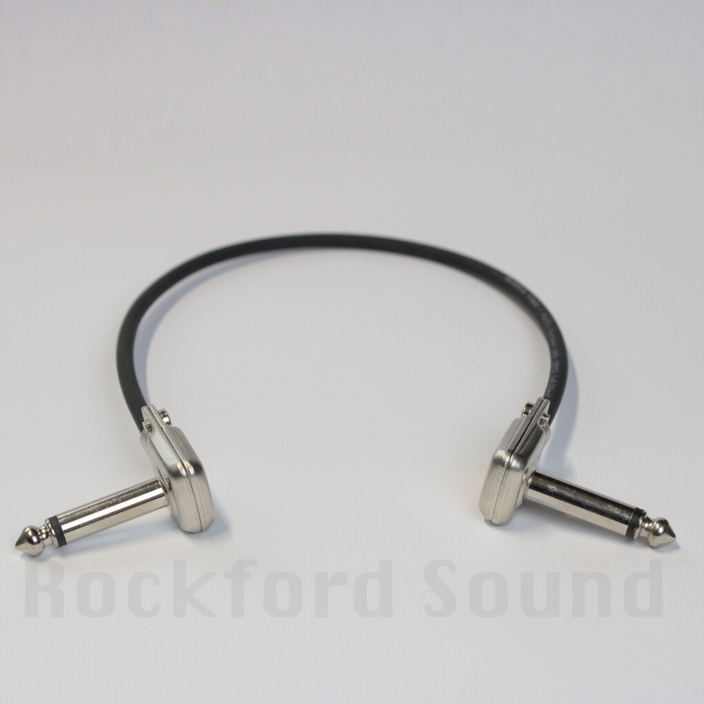 Sommer SC-Onyx Tynee Patch Cable - Right Angle to Right Black Squareplugs