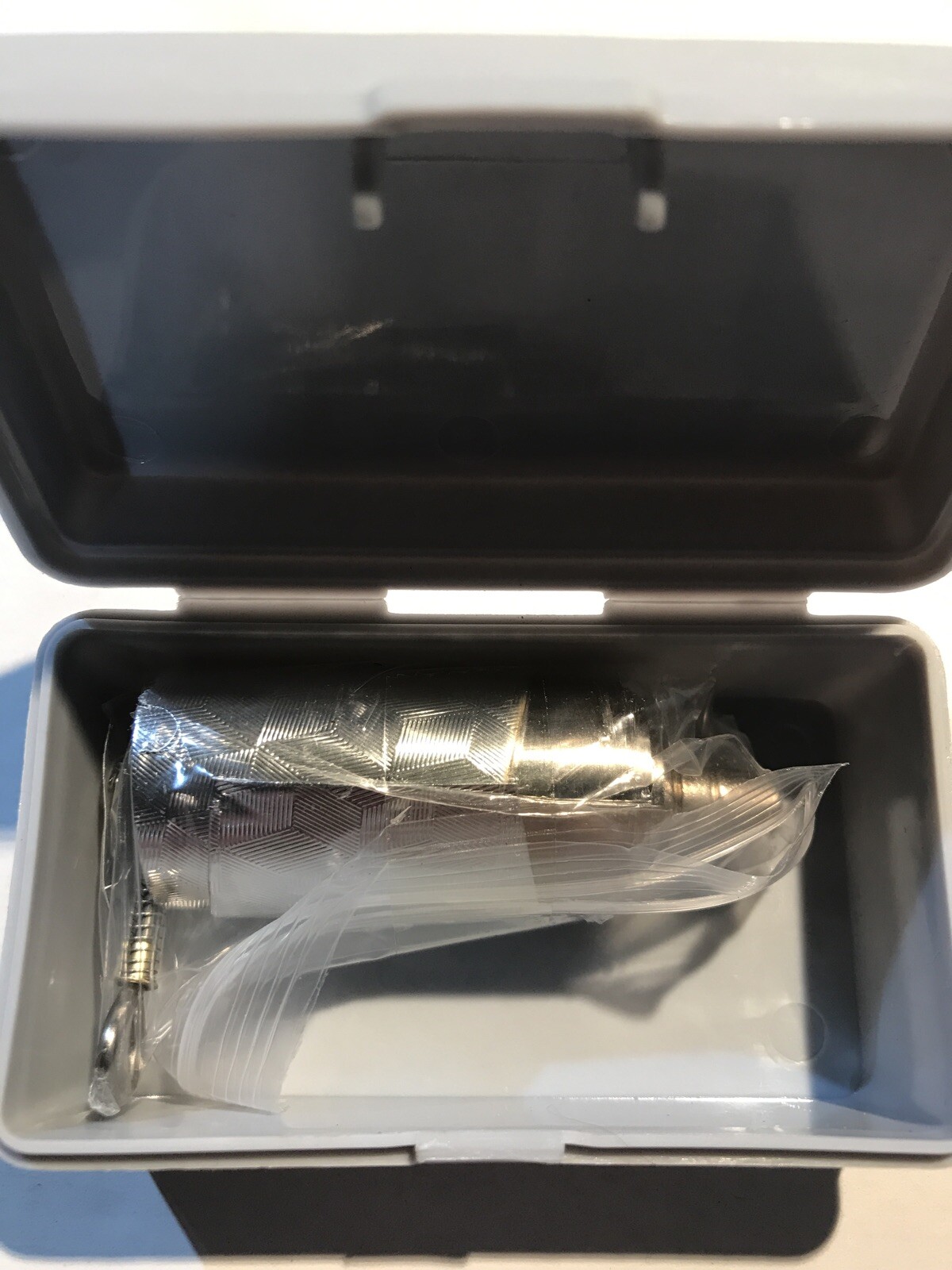 NIB King Magic Silver Metal Appearing Cane With Storage Box