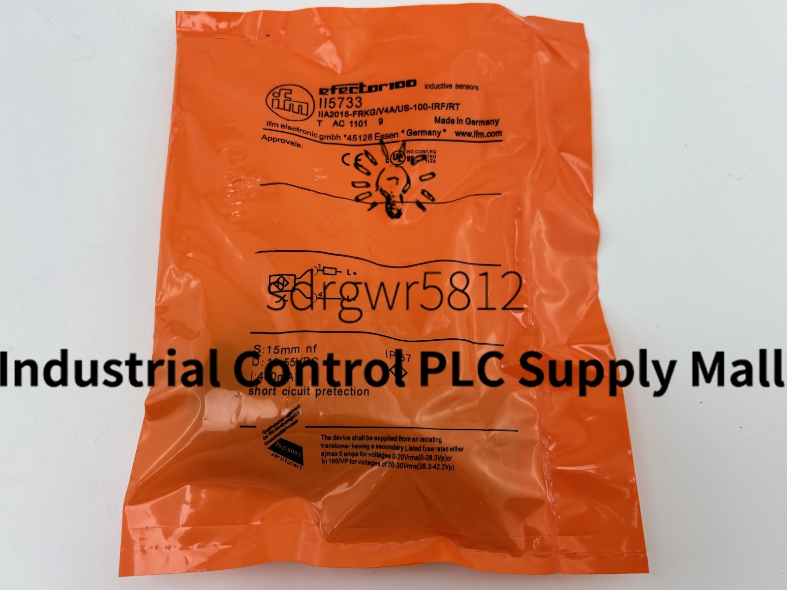 1PCS Brand New IFM Brand new one II5733 Sensor&Proximity Switch