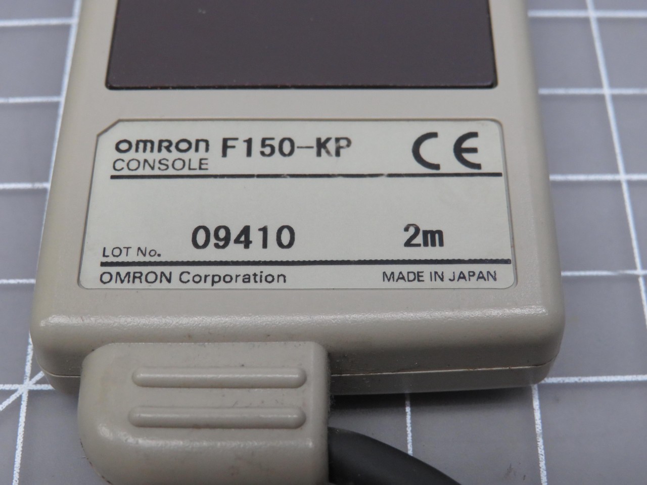 OMRON F150-KP CONSOLE FOR VISION MATE CAMERA CONTROLLER T156256