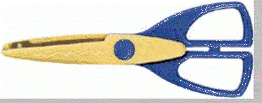 Paper Edger Scissors, Antique, scrapbook scissors (Craft Works) 13712