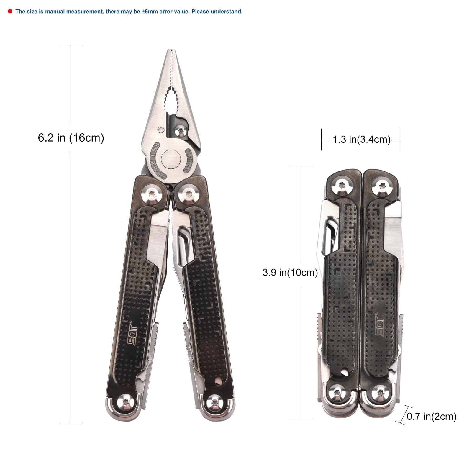 Multitool, Gifts for Men, Foldable & -Locking, Professional Multitool for DIY...