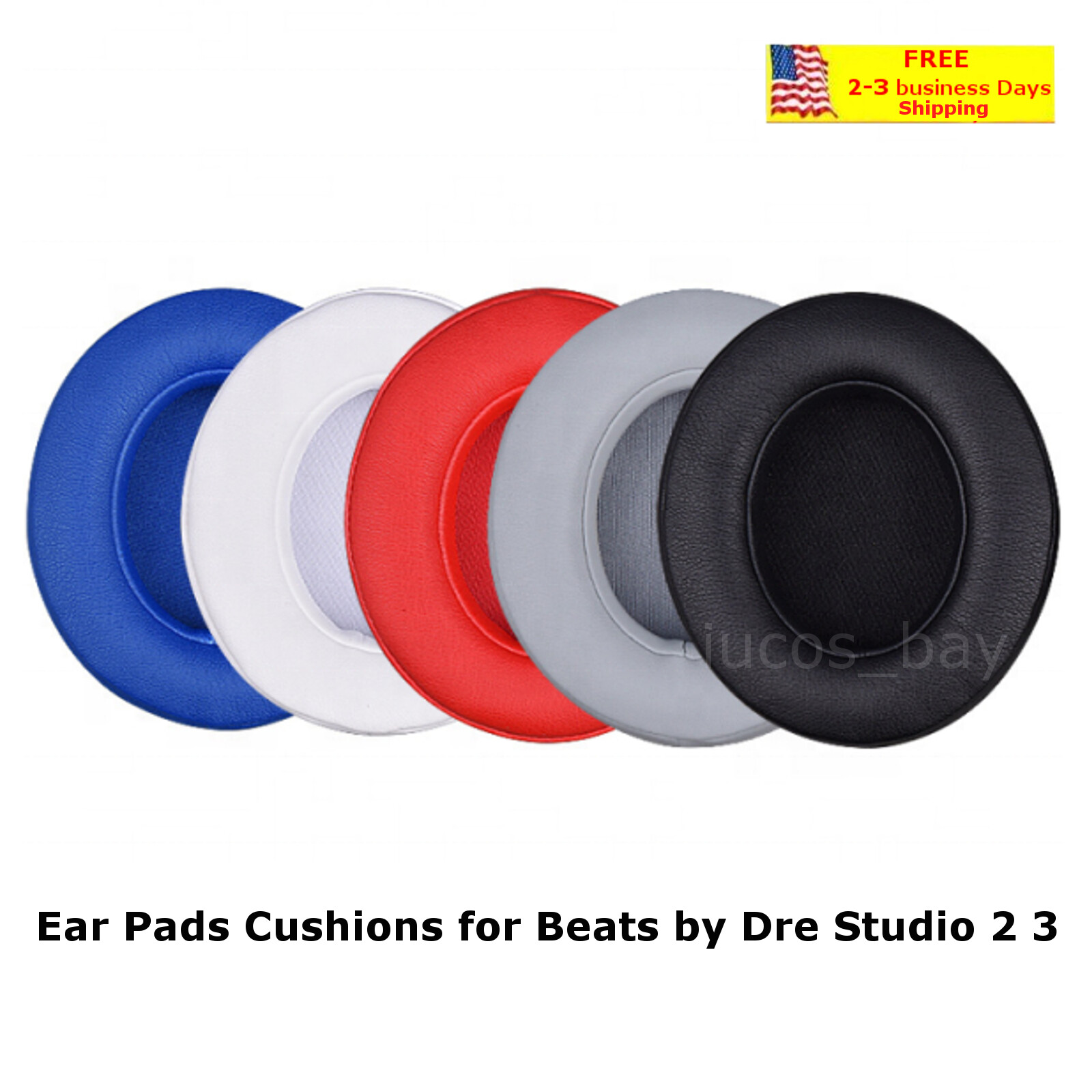 Ear Pads for Beats by Dre Studio 2 3 Soft Memory Foam Cushions Headphones Color