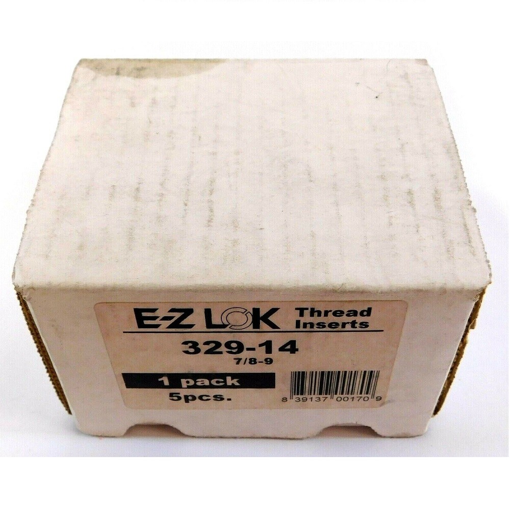 E-Z Lok 329-14 1-1/8" Self-Locking Thread Insert (5 Pieces)