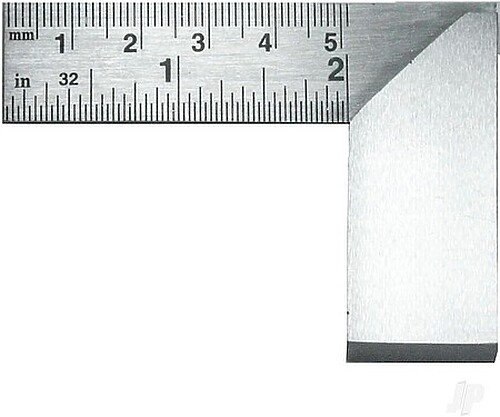 Excel 2'' Machinist Engineer's Square - Hobby and Model Measuring Tool - #60018