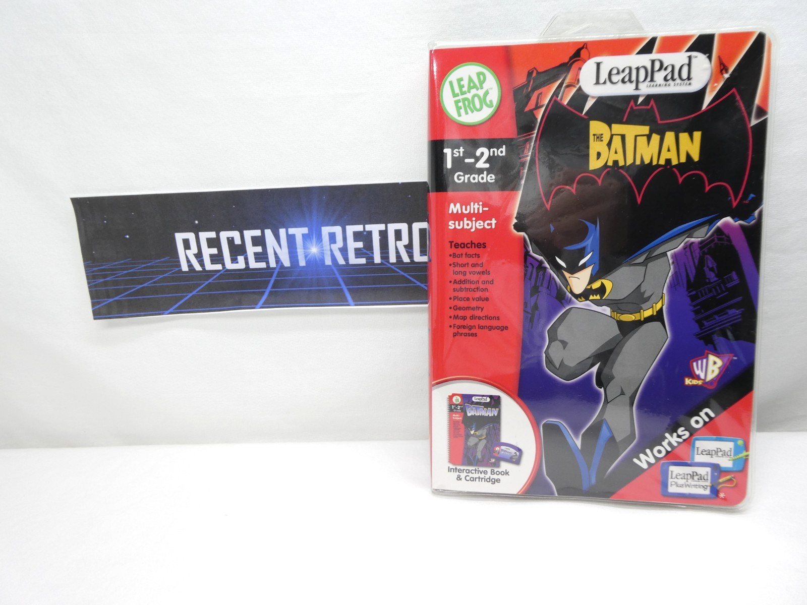 Leap Frog LeapPad 1st-2nd Multi Subject Batman Book Cartridge New never opened