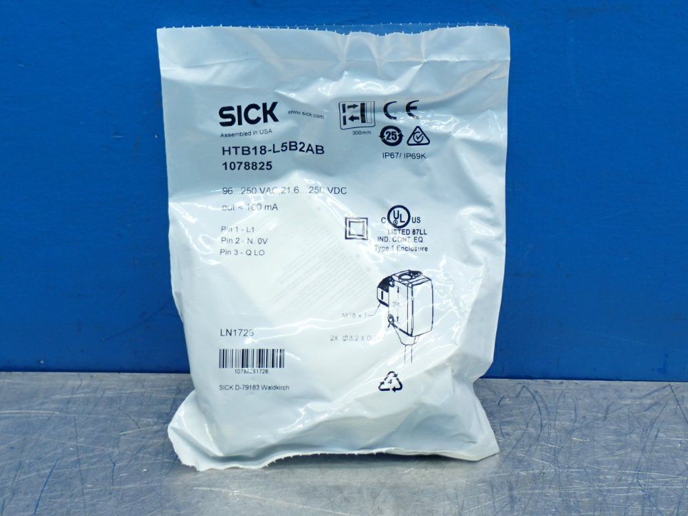 SICK INDUCTIVE PROXIMITY SWITCH HTB18-L5B2AB