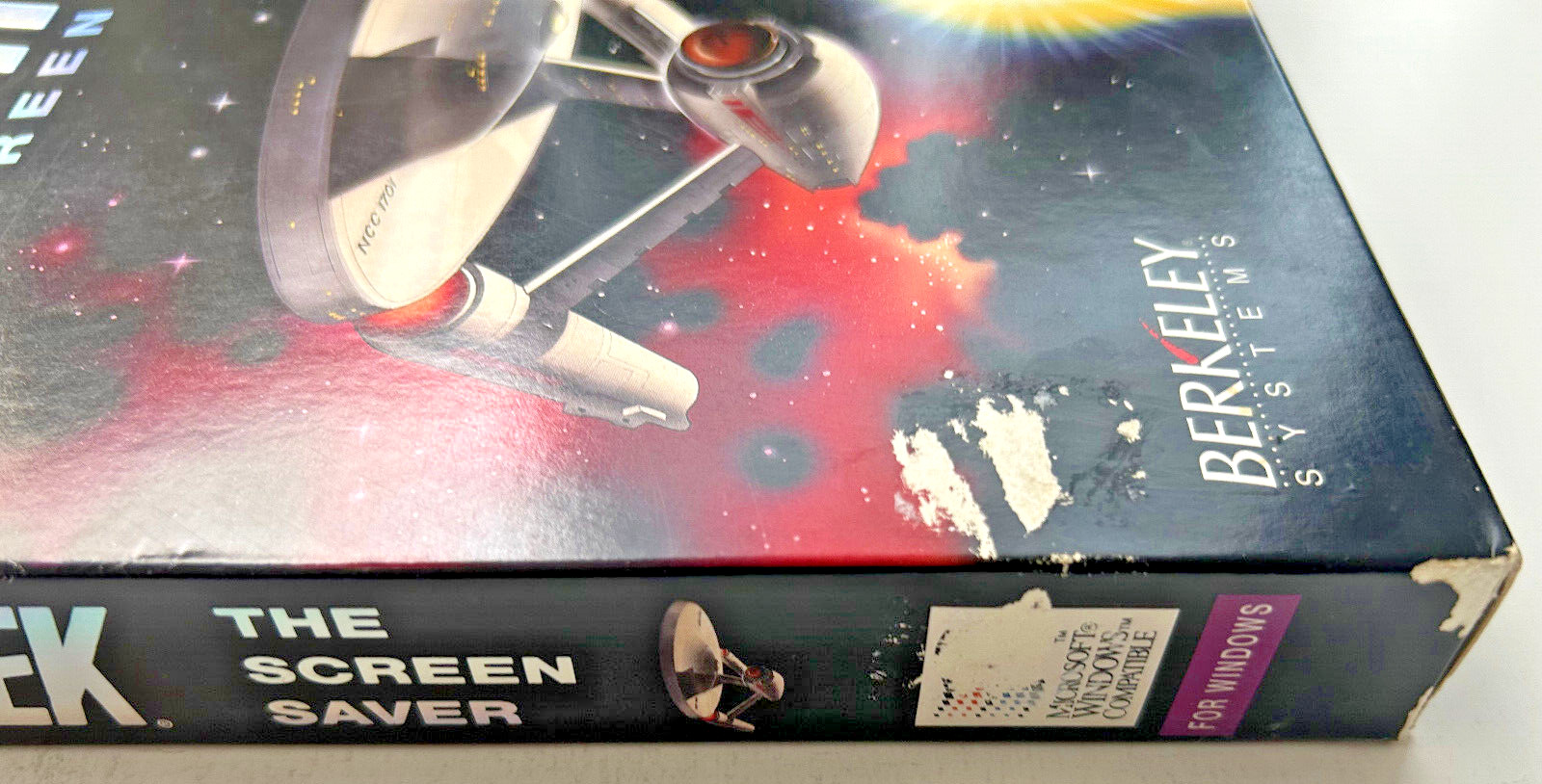 1992 Berkeley Systems STAR TREK The Screen Saver for Windows PC Complete
