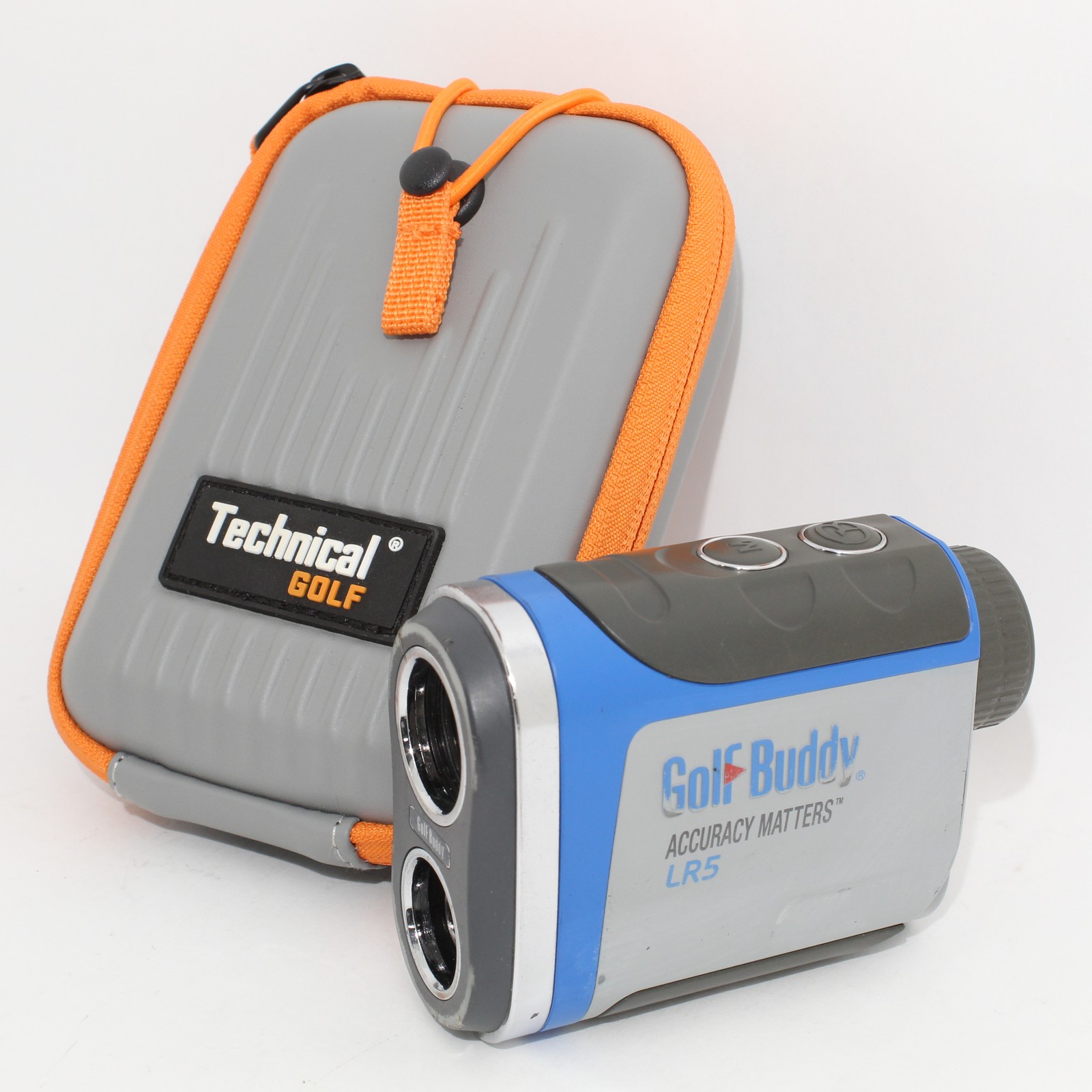 GolfBuddy LR5 Laser Rangefinder Non-Slope Pin Lock Magnet Mount with Case