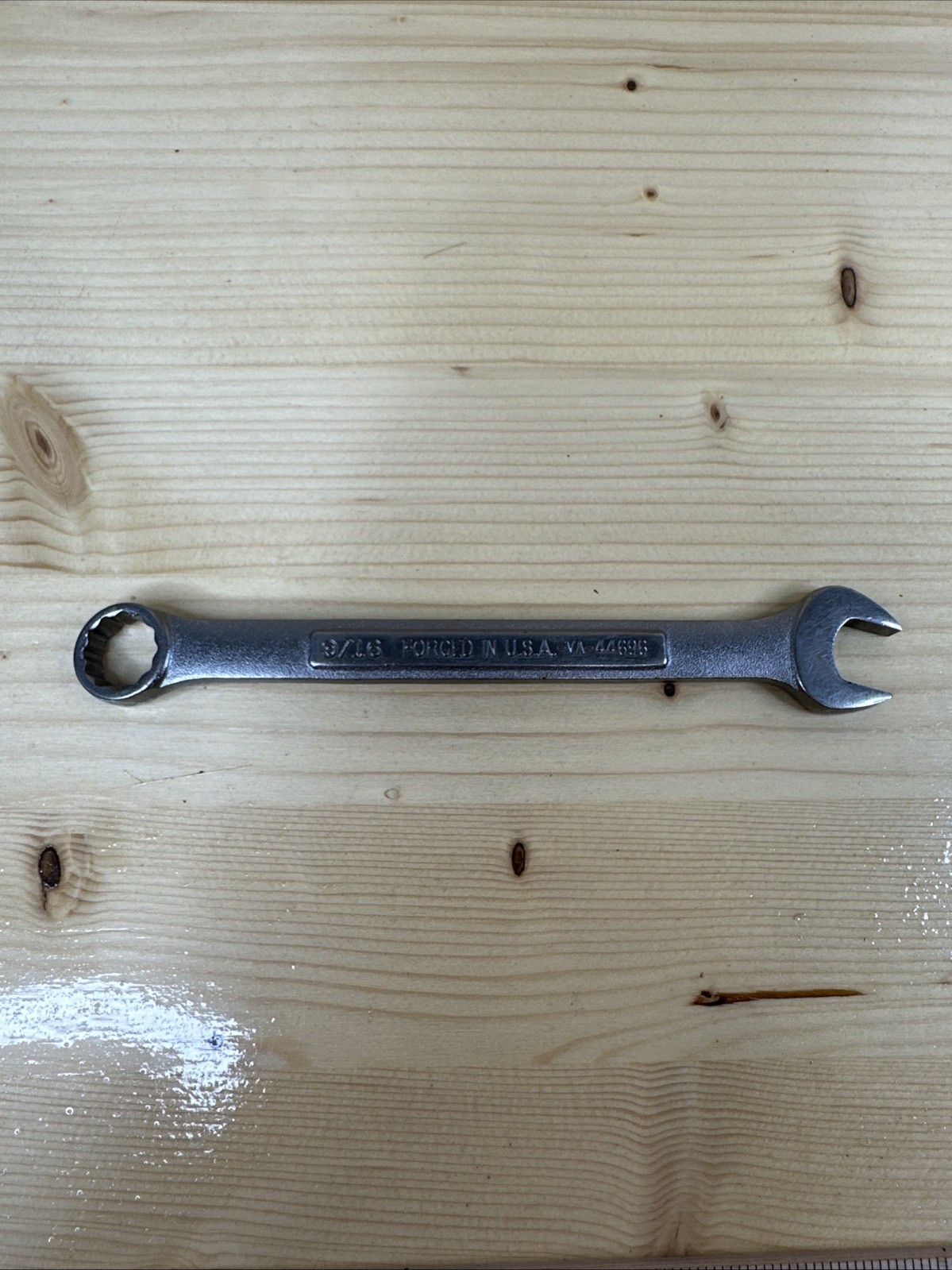 Craftsman Vintage 9/16 Combination Wrench 12 Point Made in USA VA 44696